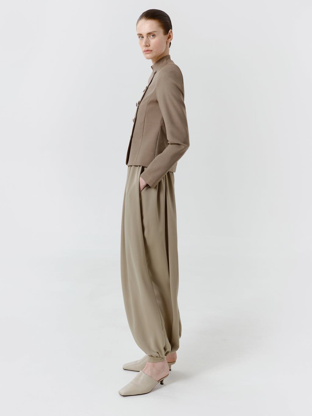 Olive Flow Pants