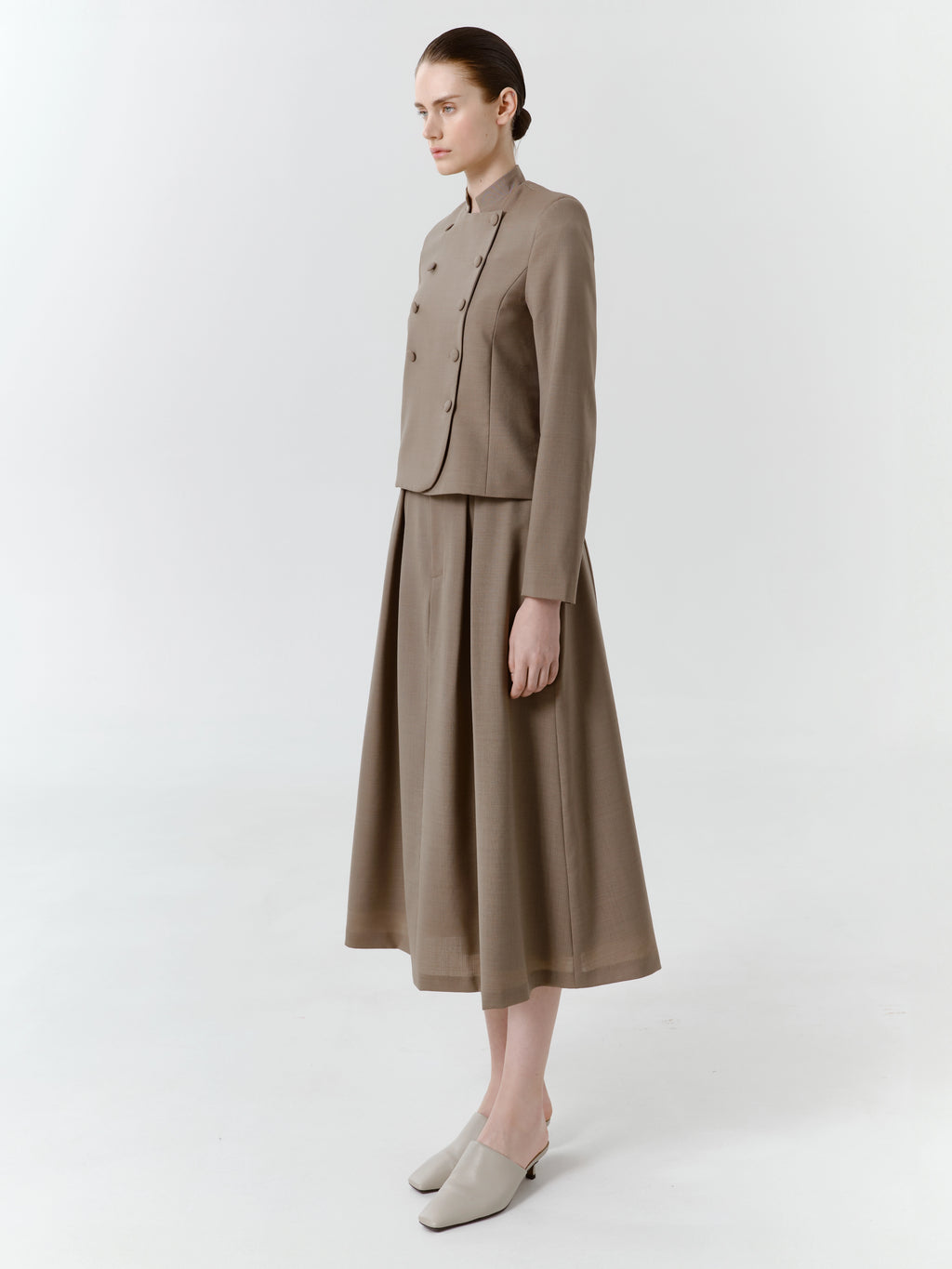 Crop Wool Jacket