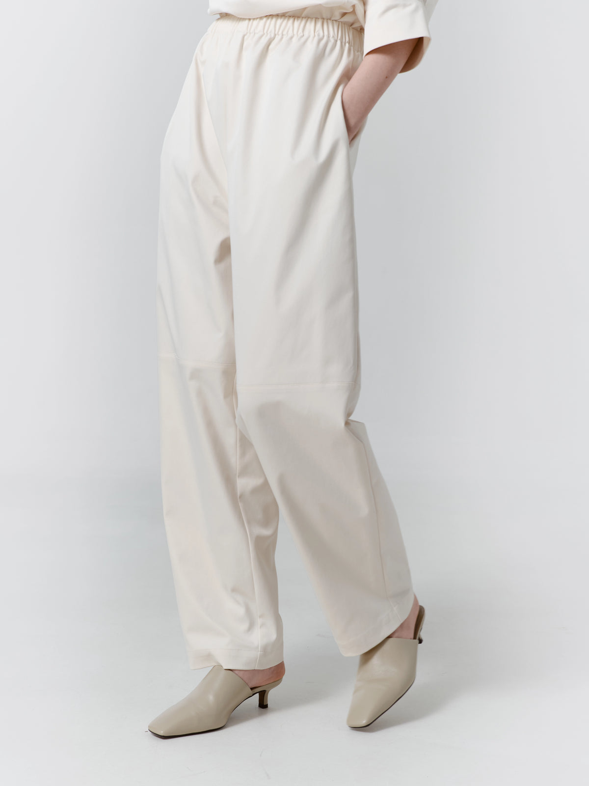 Grey-Beige Structure Pants