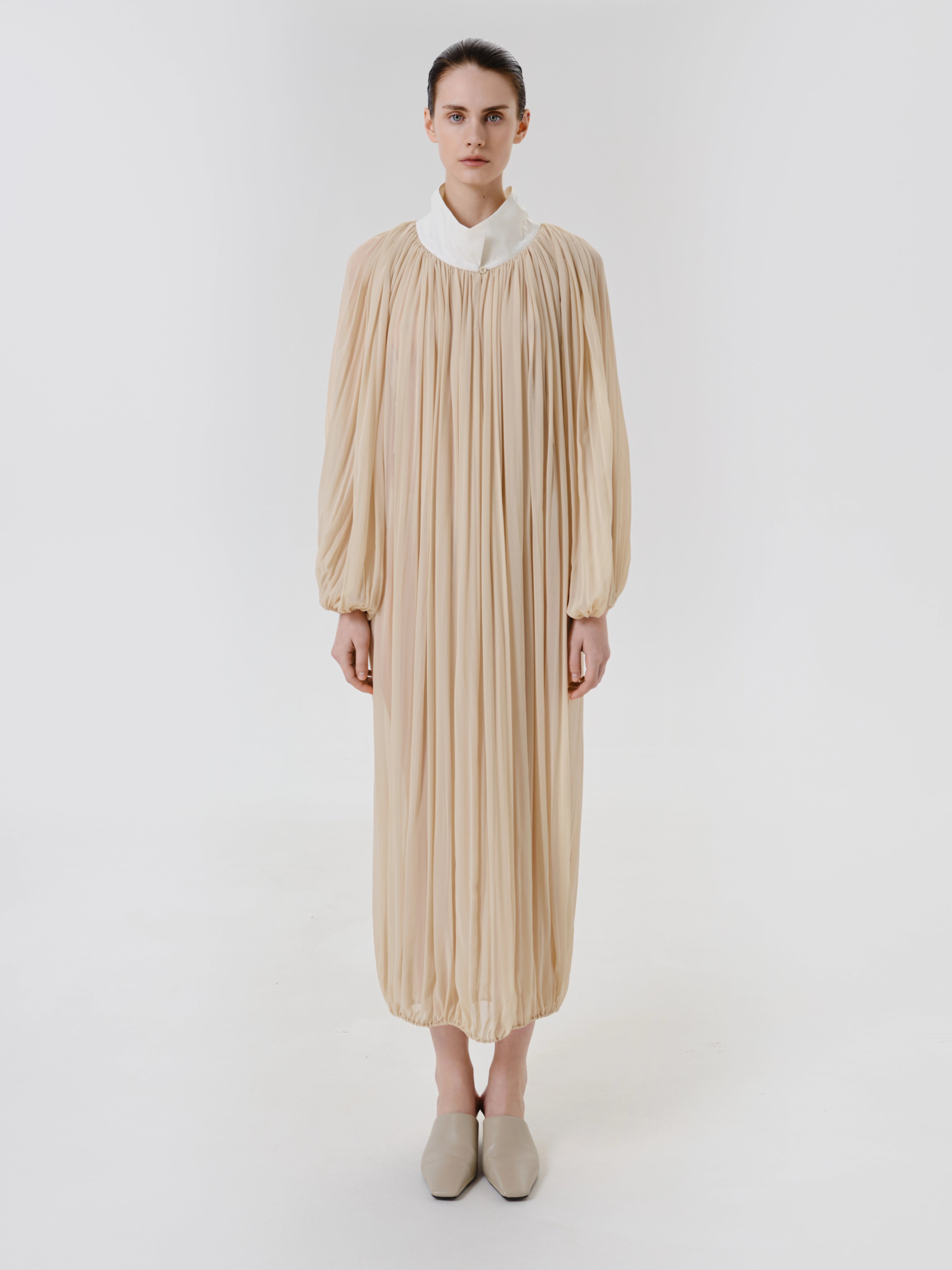Silk Veil Dress