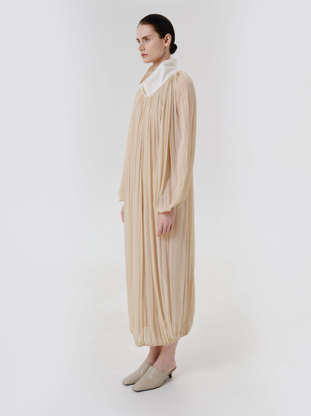 Silk Veil Dress