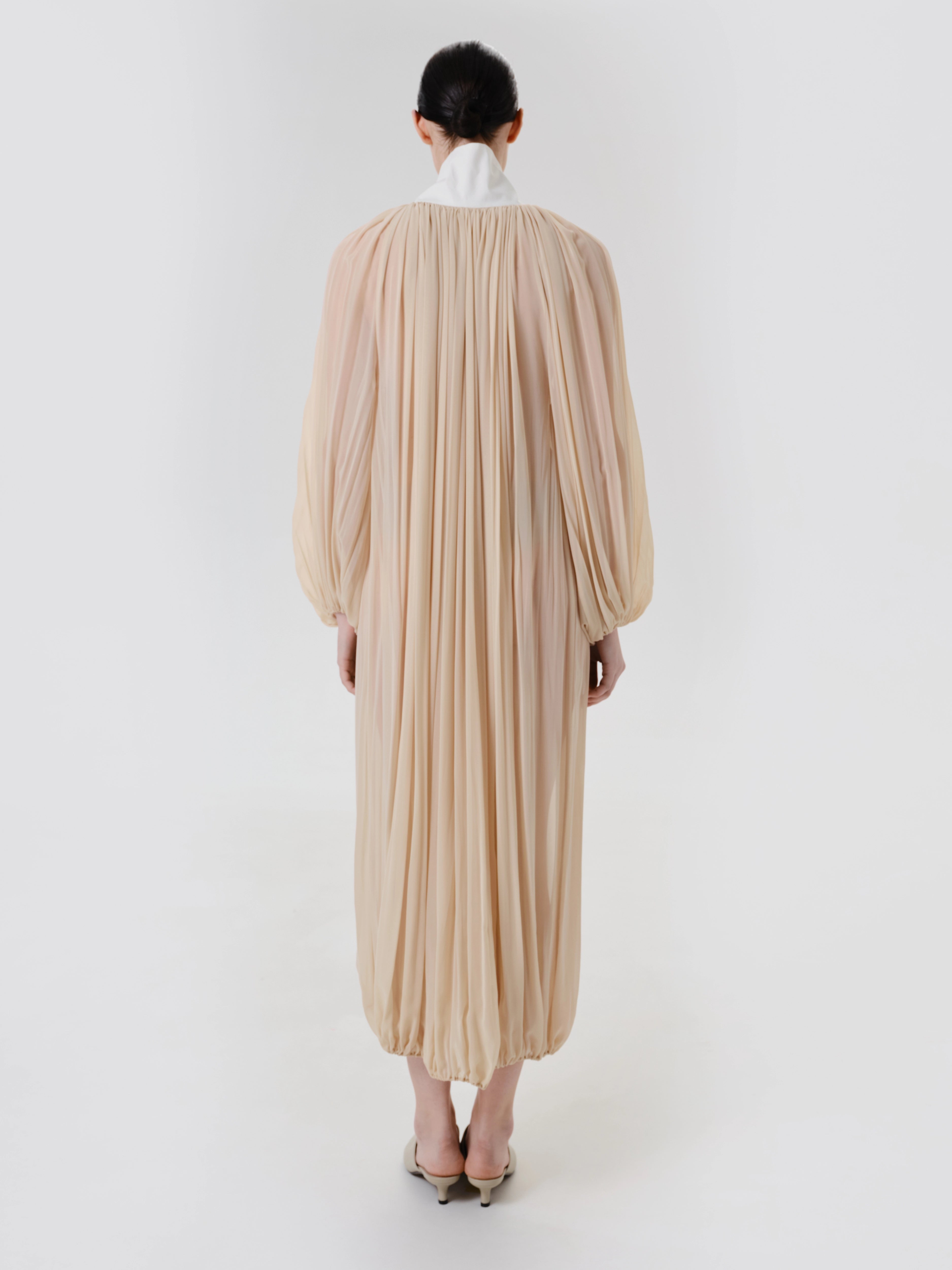 Silk Veil Dress