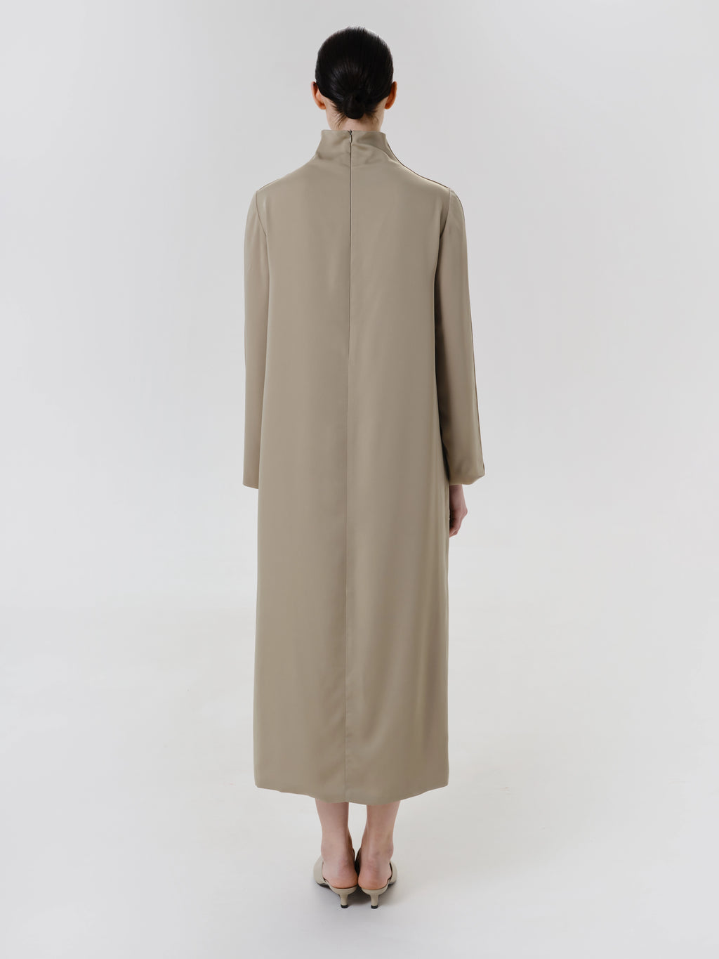 Olive Sheen Dress