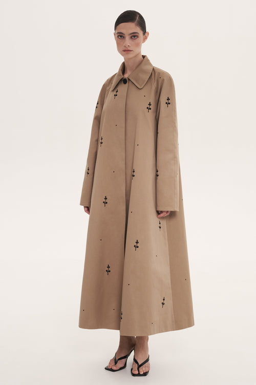 Beige Trench Coat
