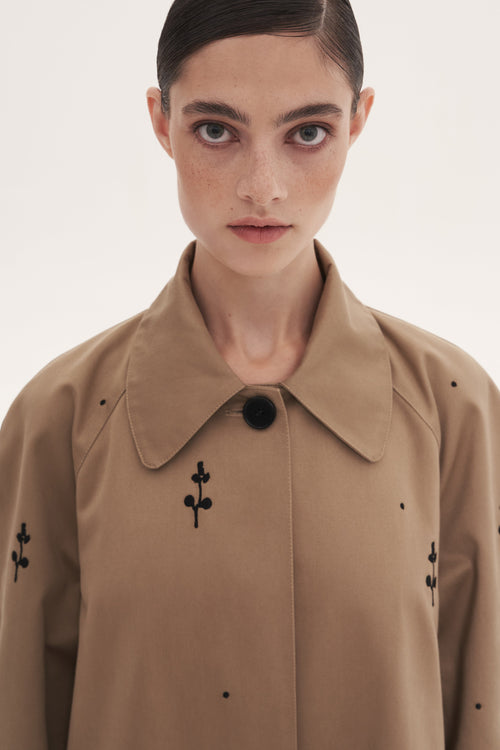 Beige Trench Coat