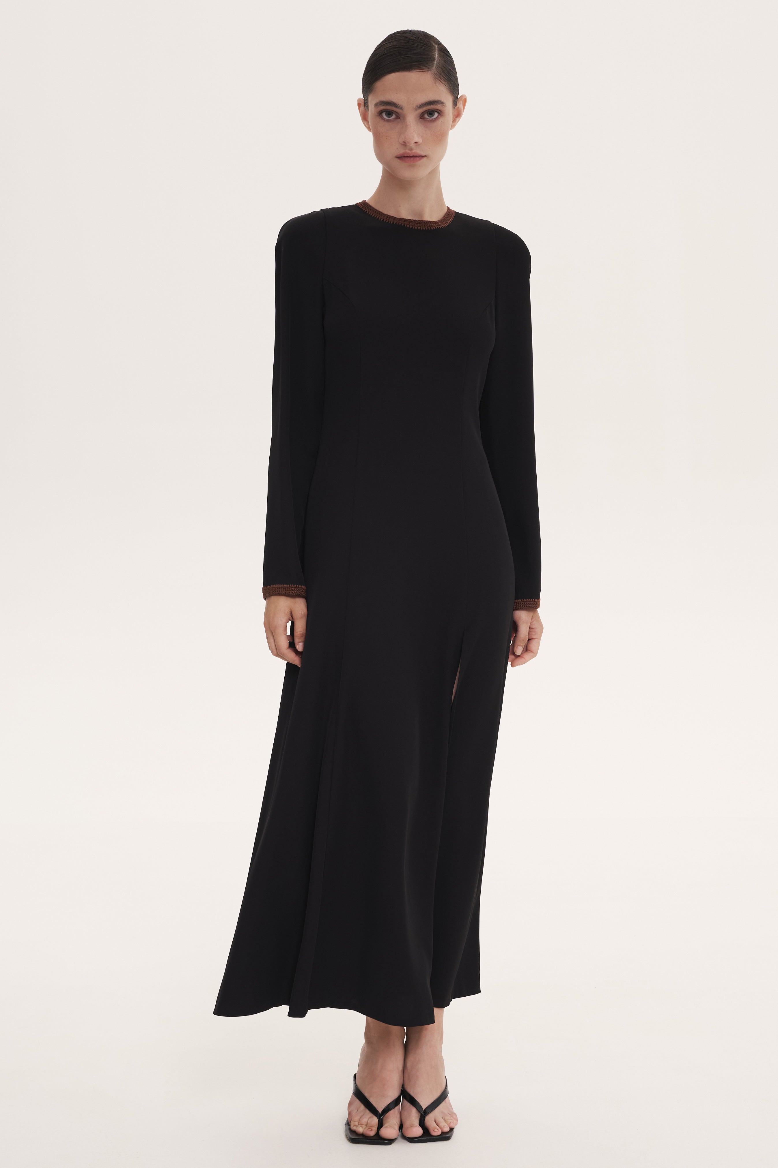 Black Knitted Dress