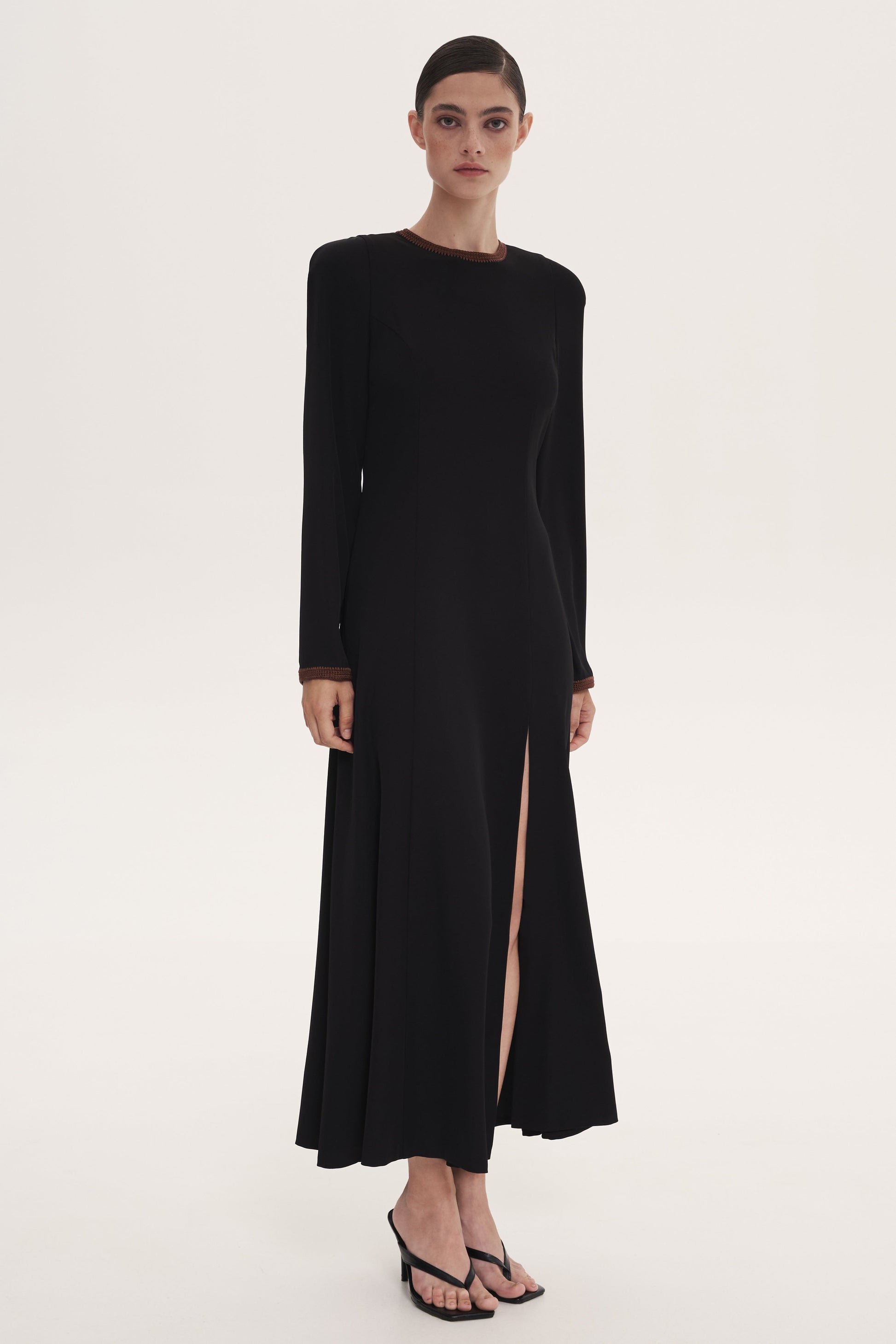 Black Knitted Dress