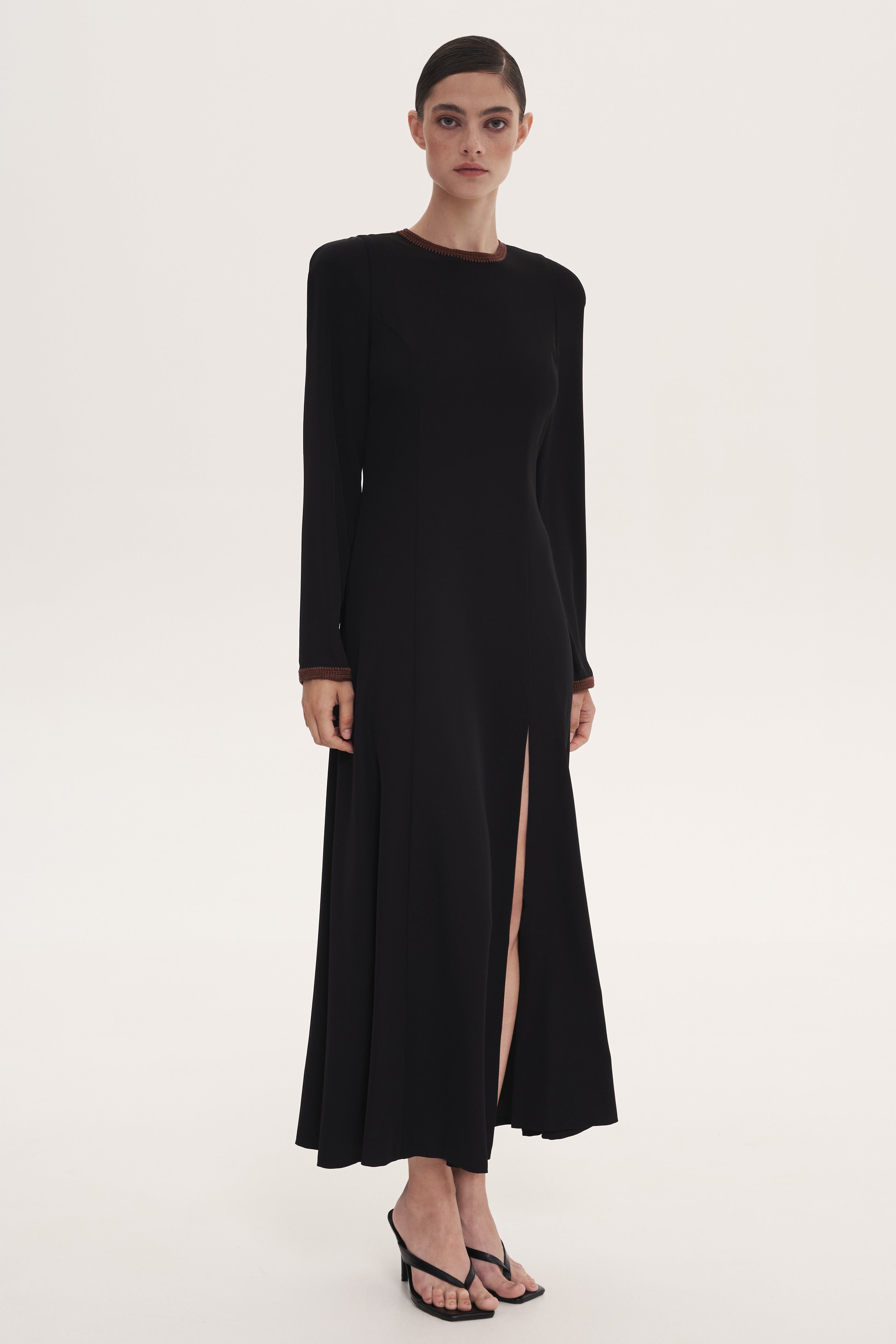 Black Knitted Dress