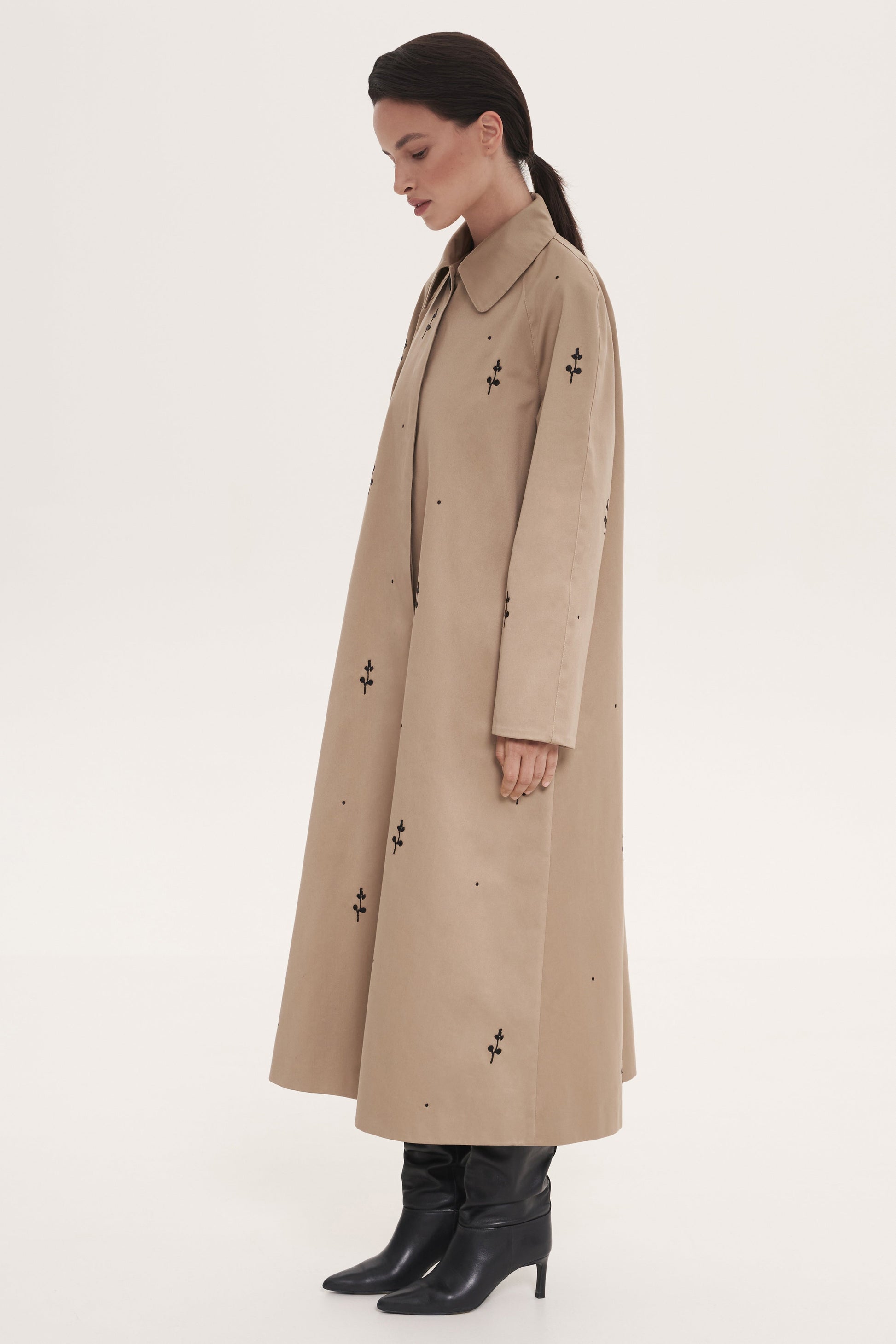 Beige Trench Coat