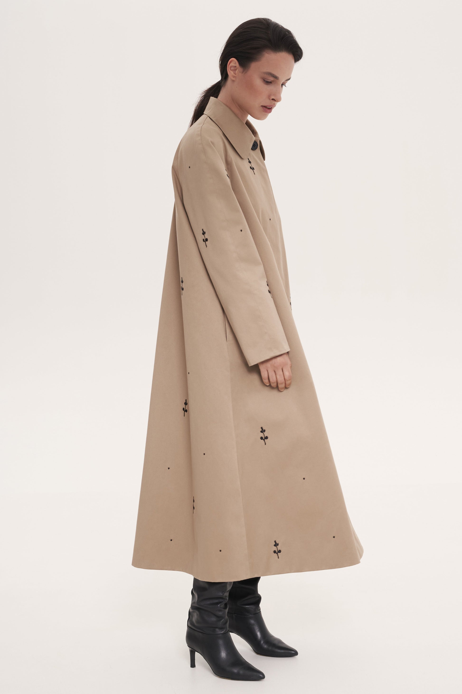 Beige Trench Coat