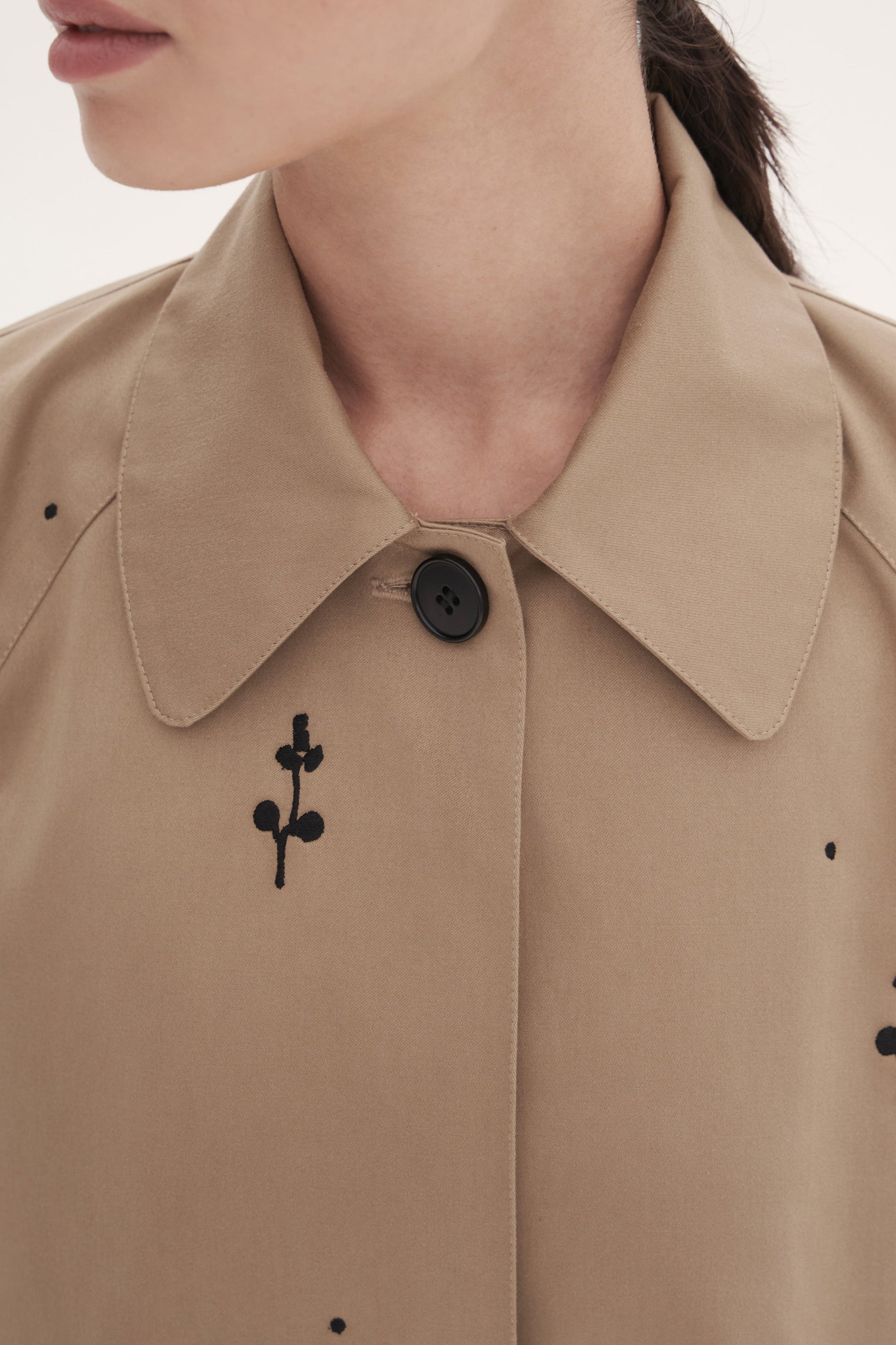 Beige Trench Coat