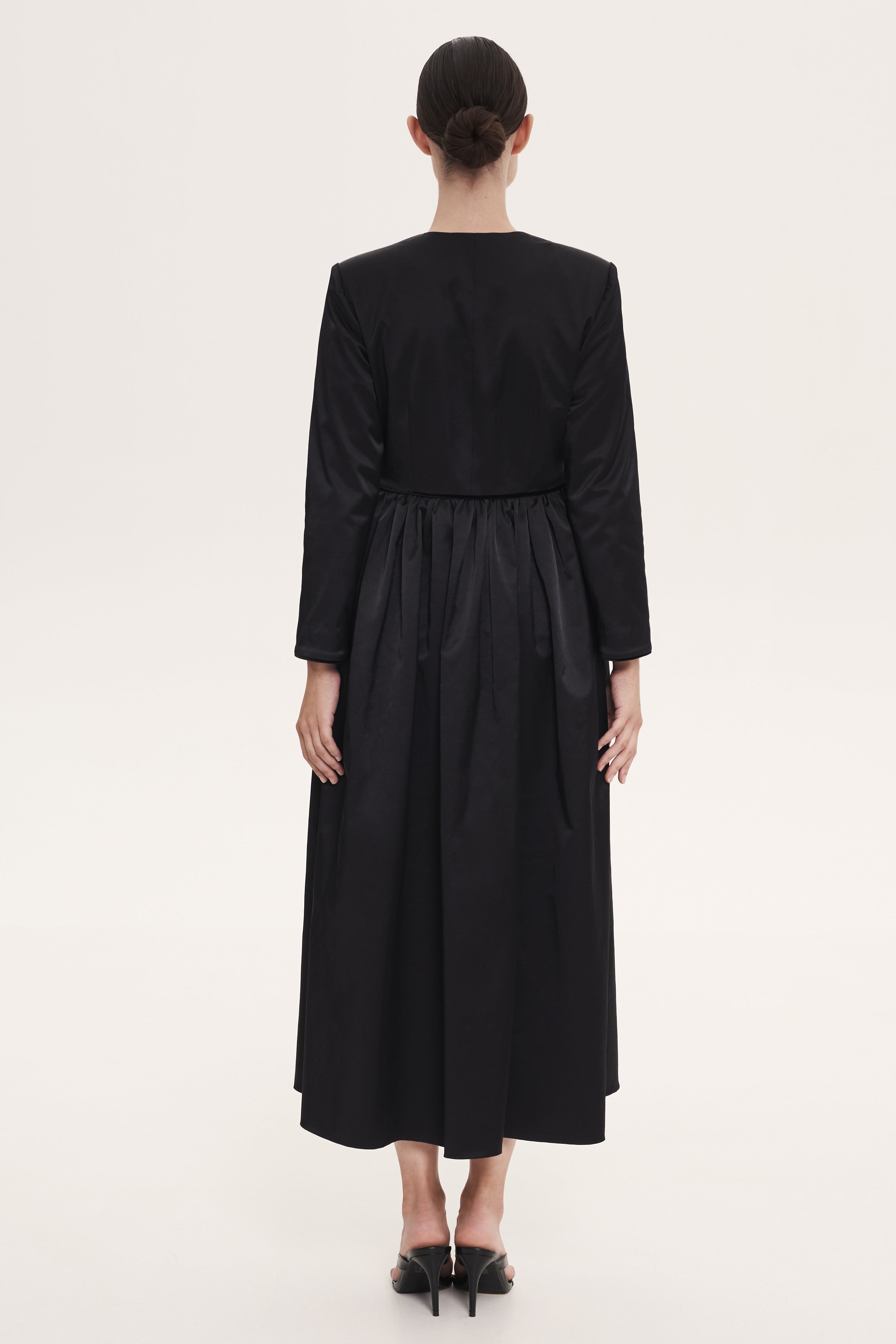 Black Atlas Dress
