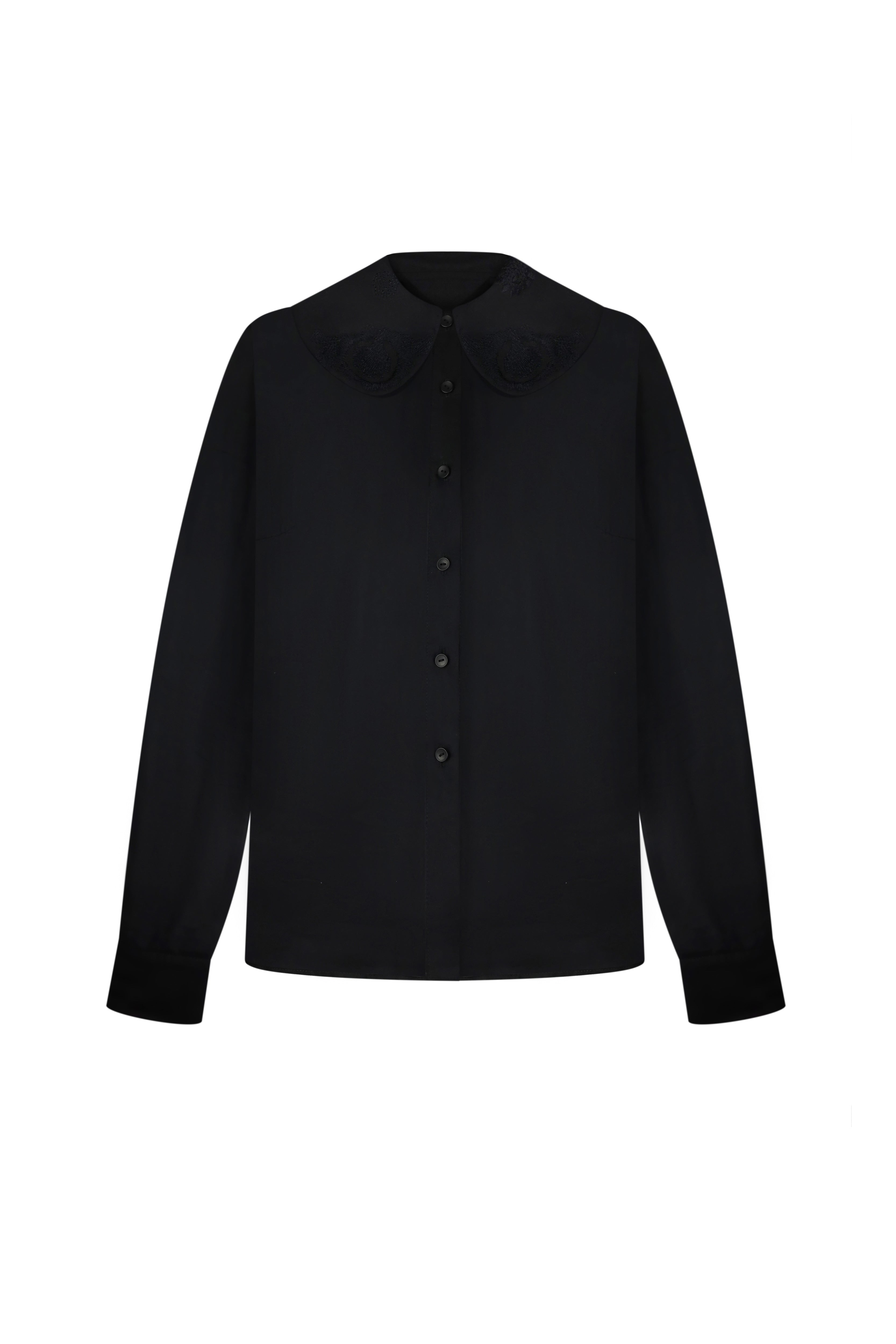 Black shirt “ORNAMENT”