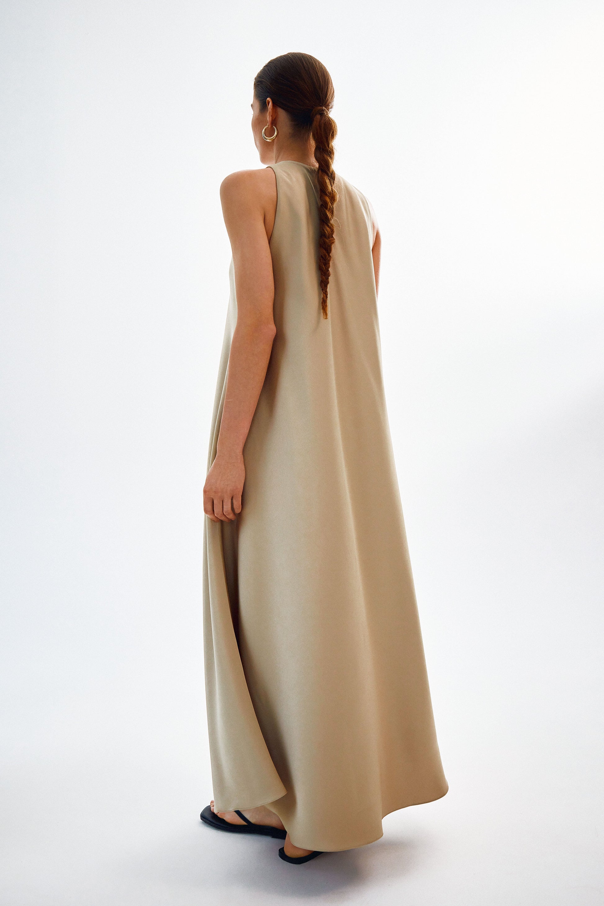 Gold dress