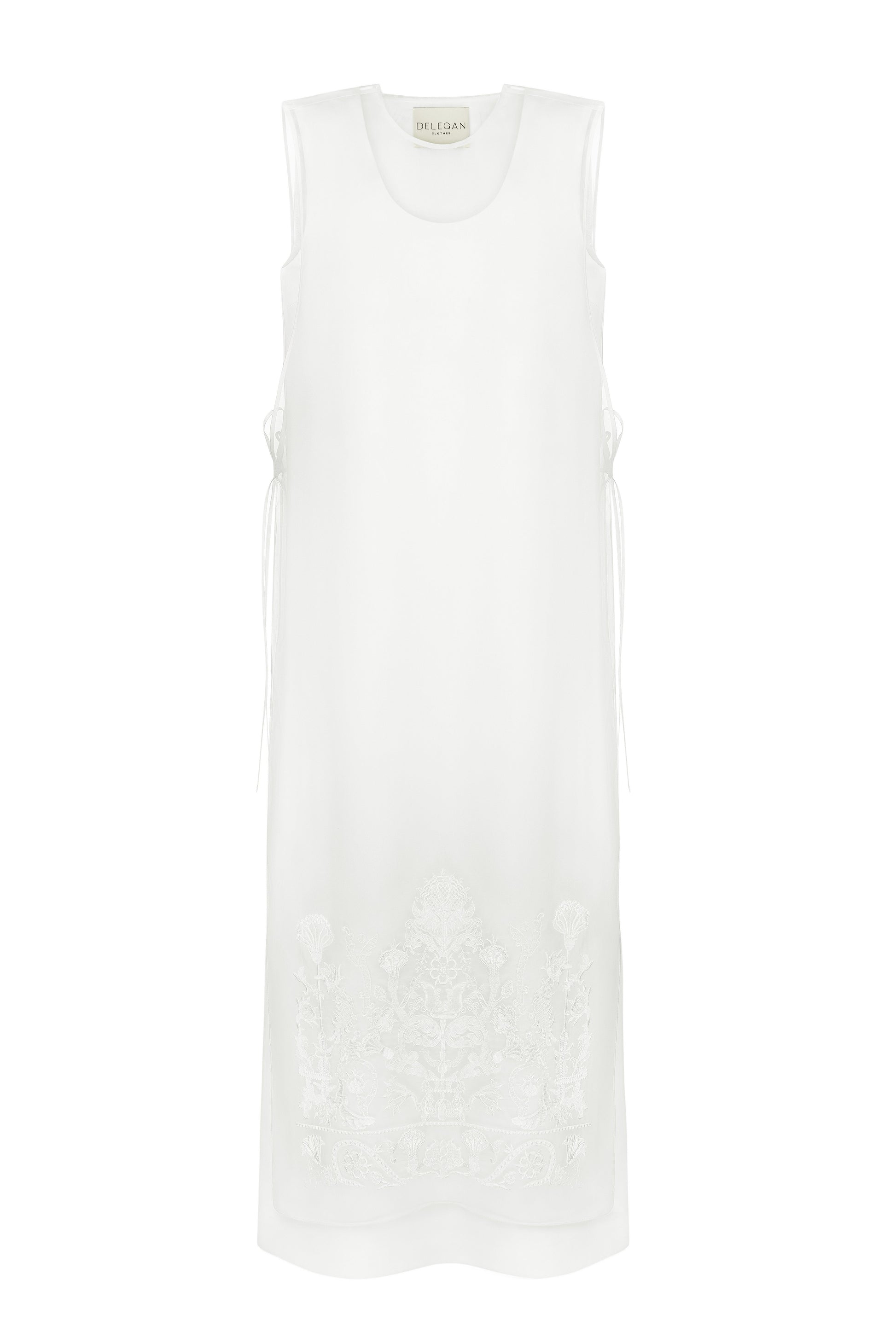 Naked milk dress