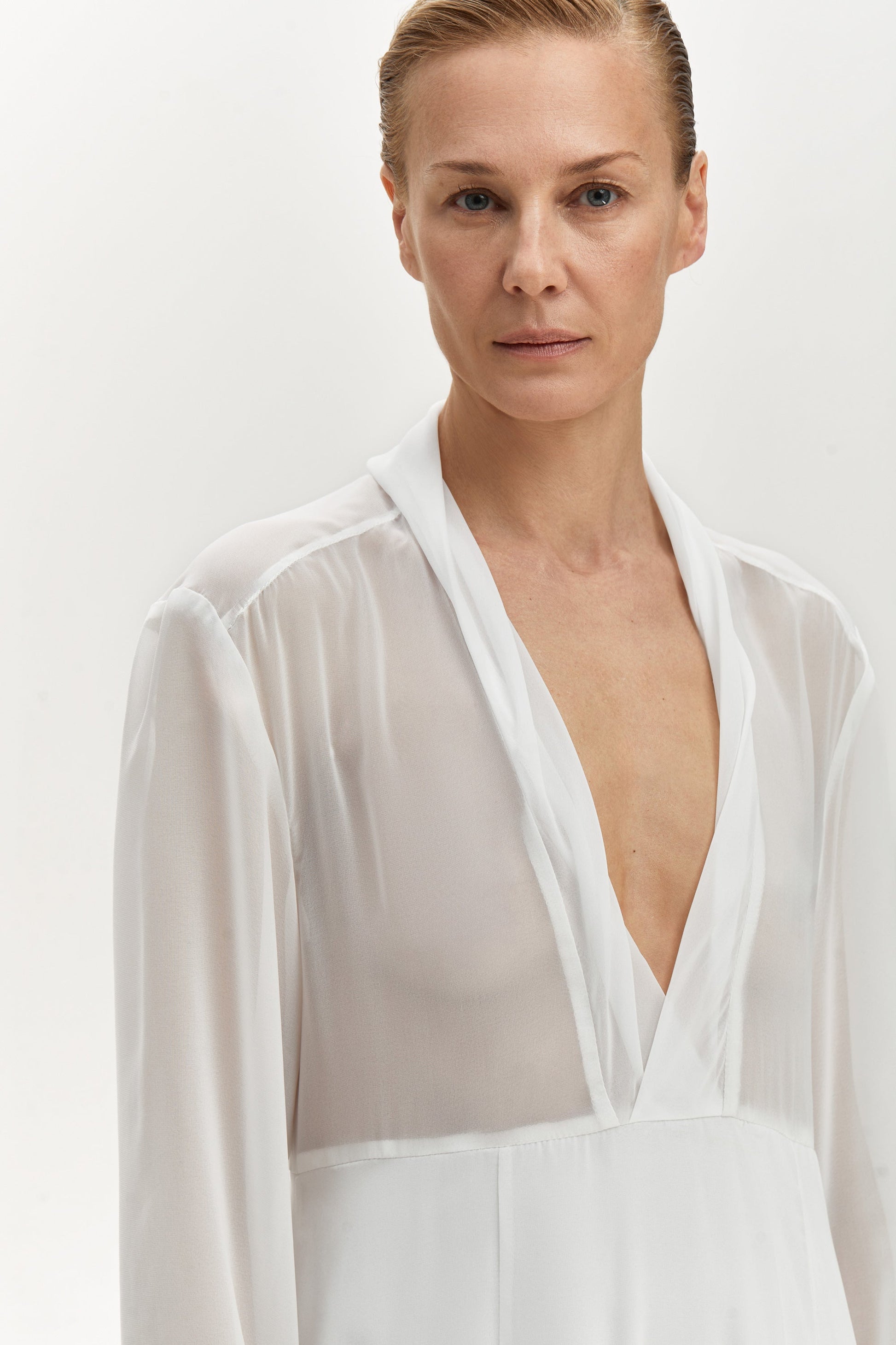 Milk Sheer Dress