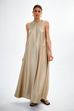 Gold dress