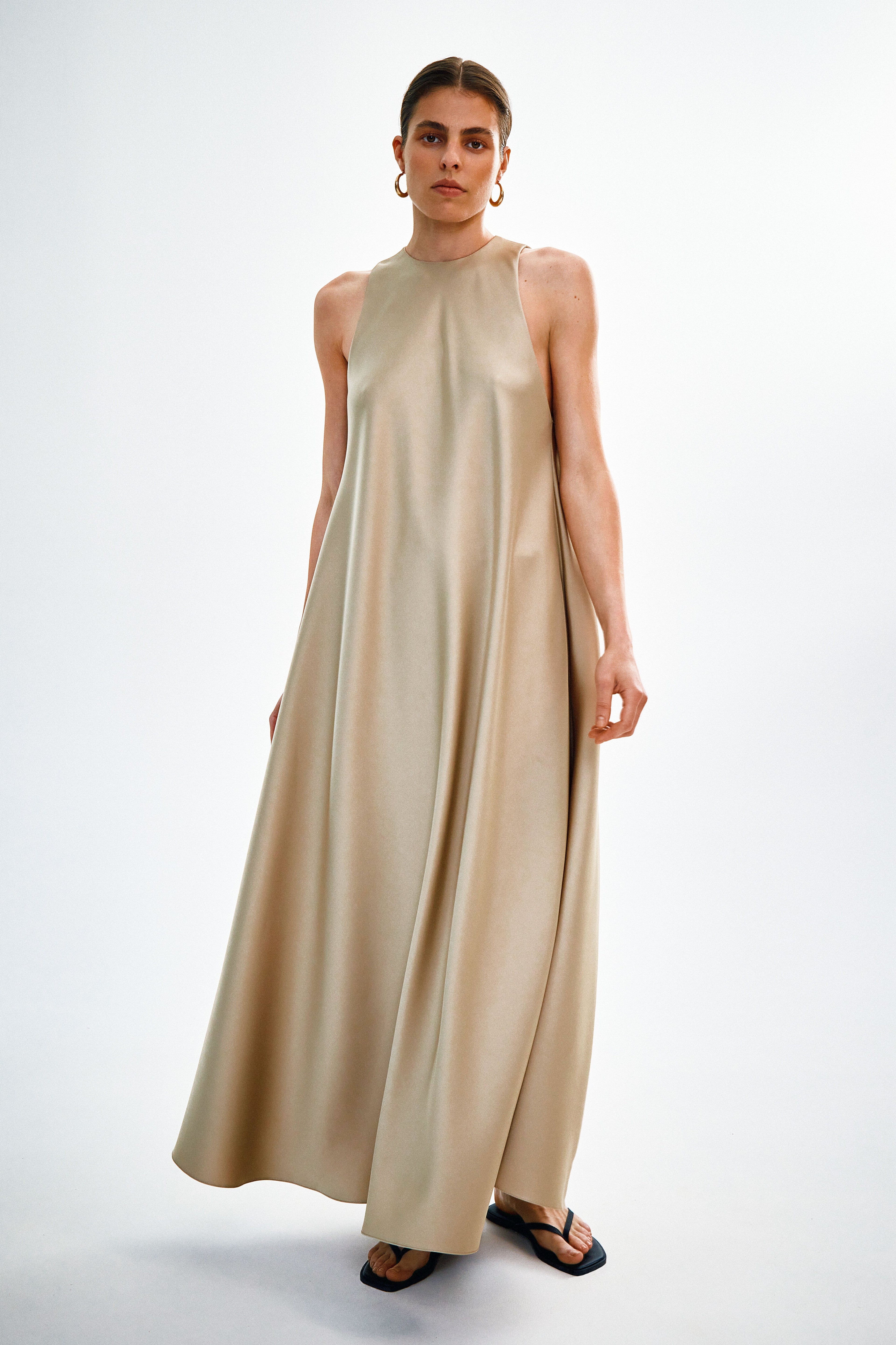 Gold dress
