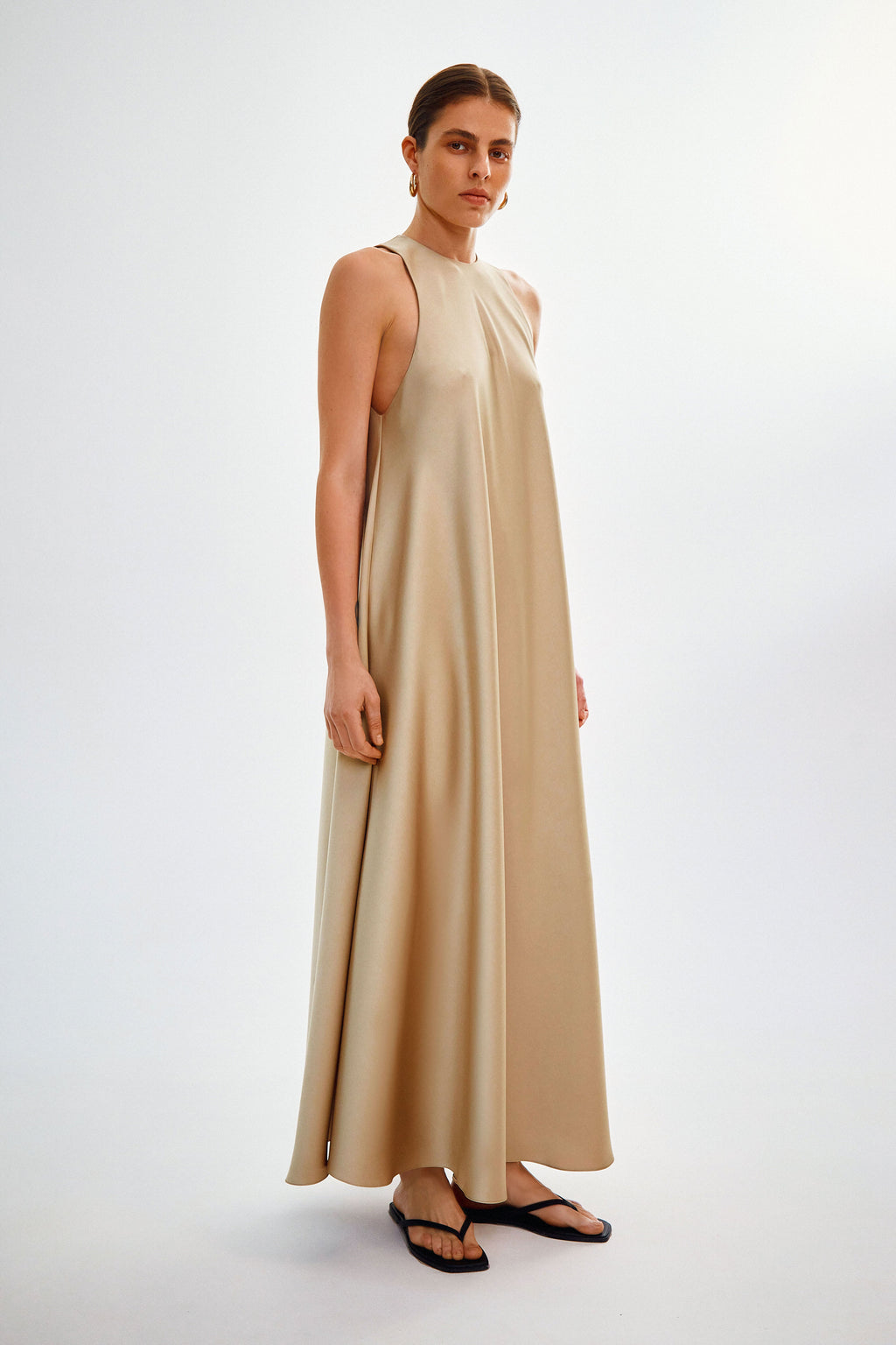 Gold dress