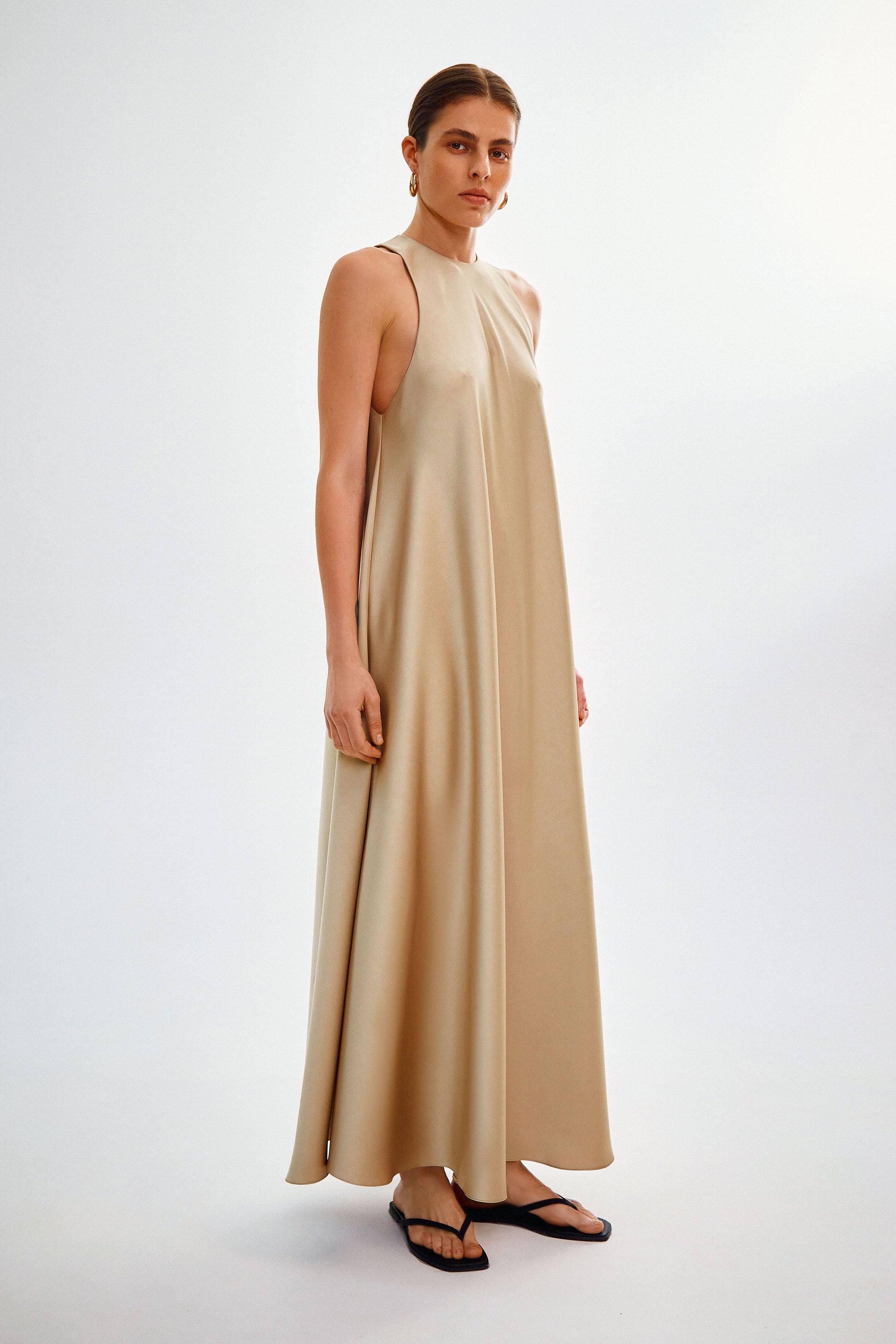 Gold dress