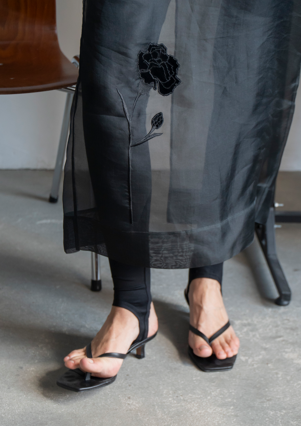 Naked skirt “Bluebottle”