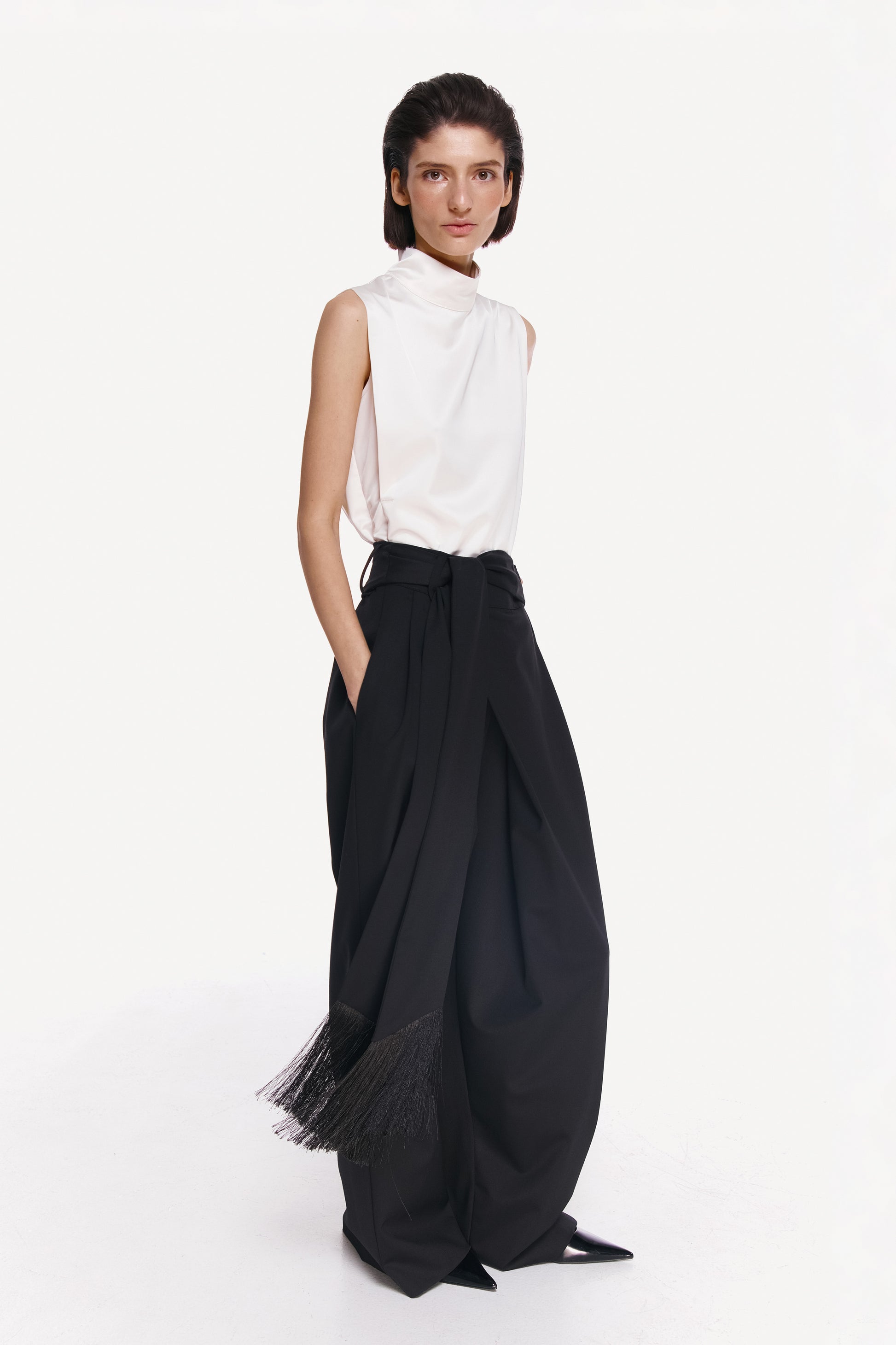 PEARL SILK TOP