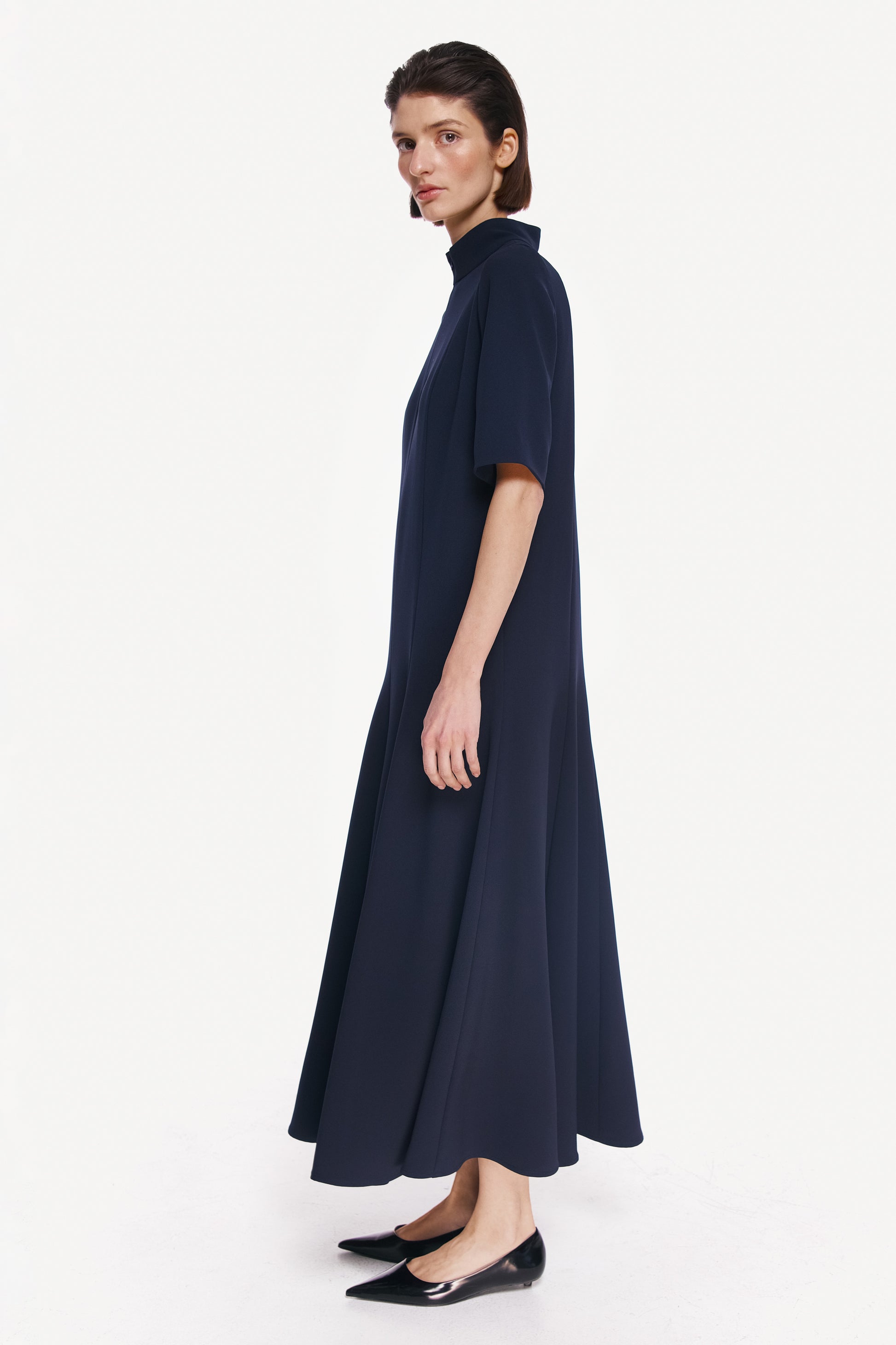 BLUE FLOWY DRESS