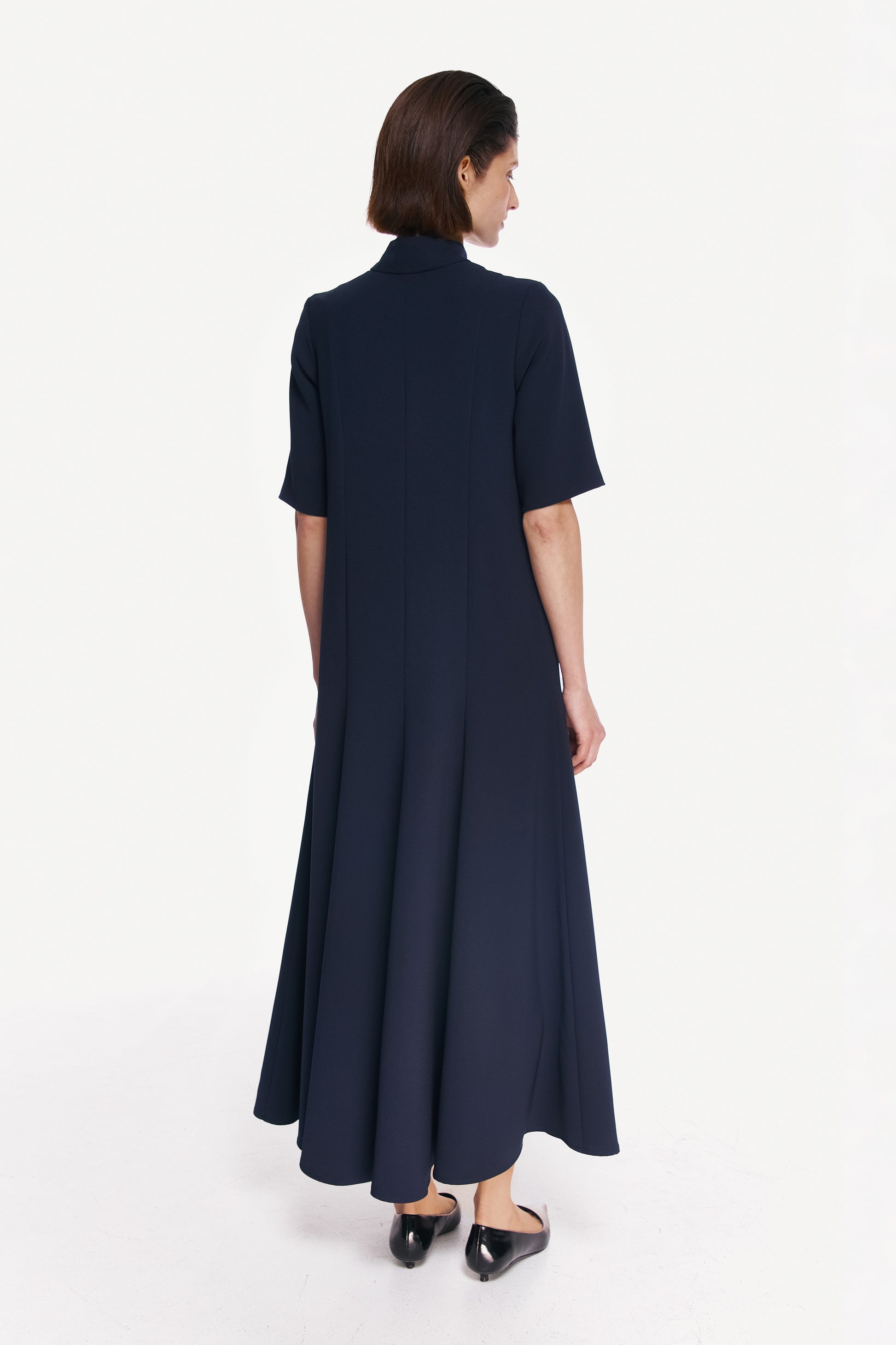 BLUE FLOWY DRESS