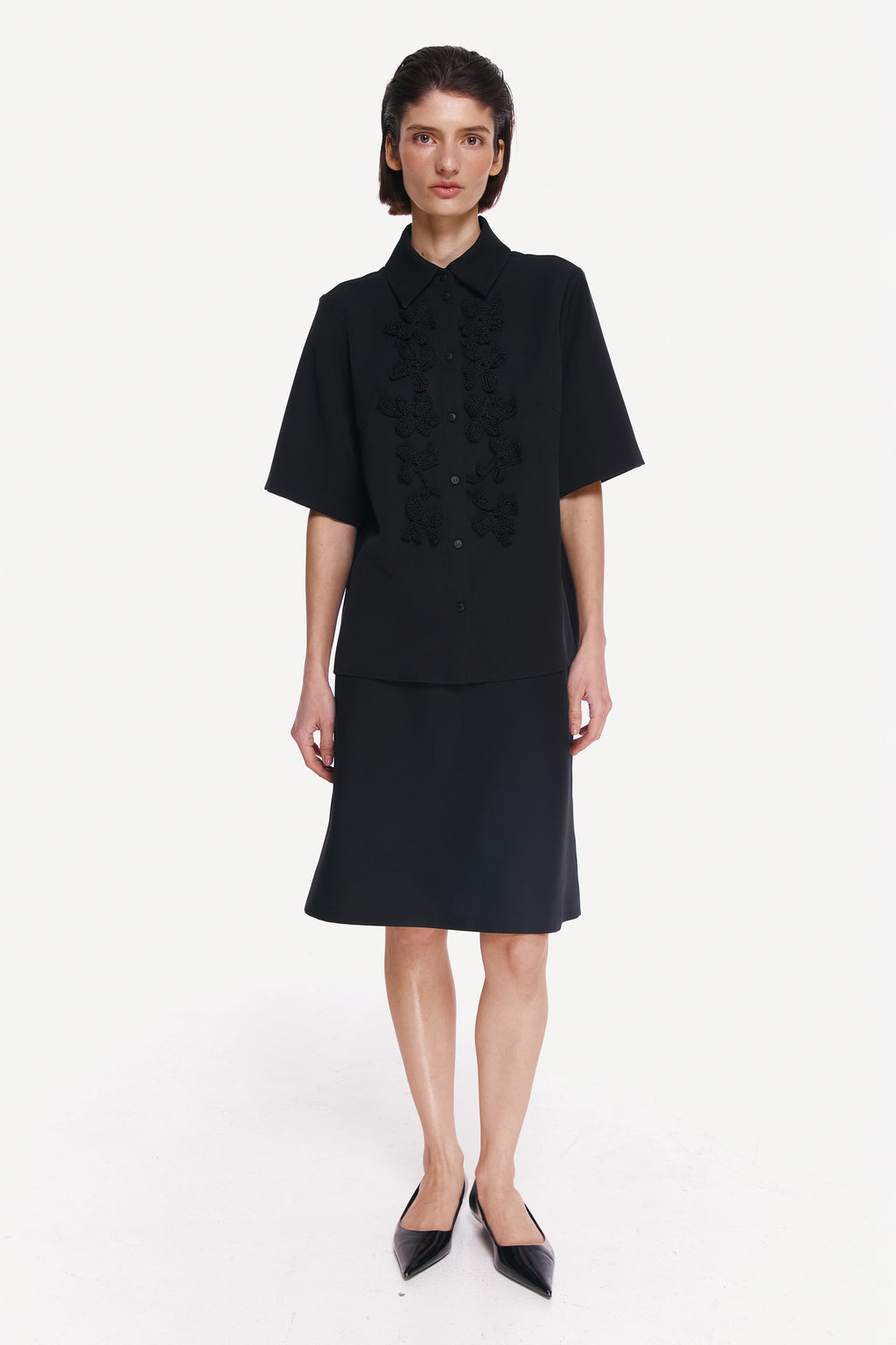 SHIRT «BLACK KVIT»