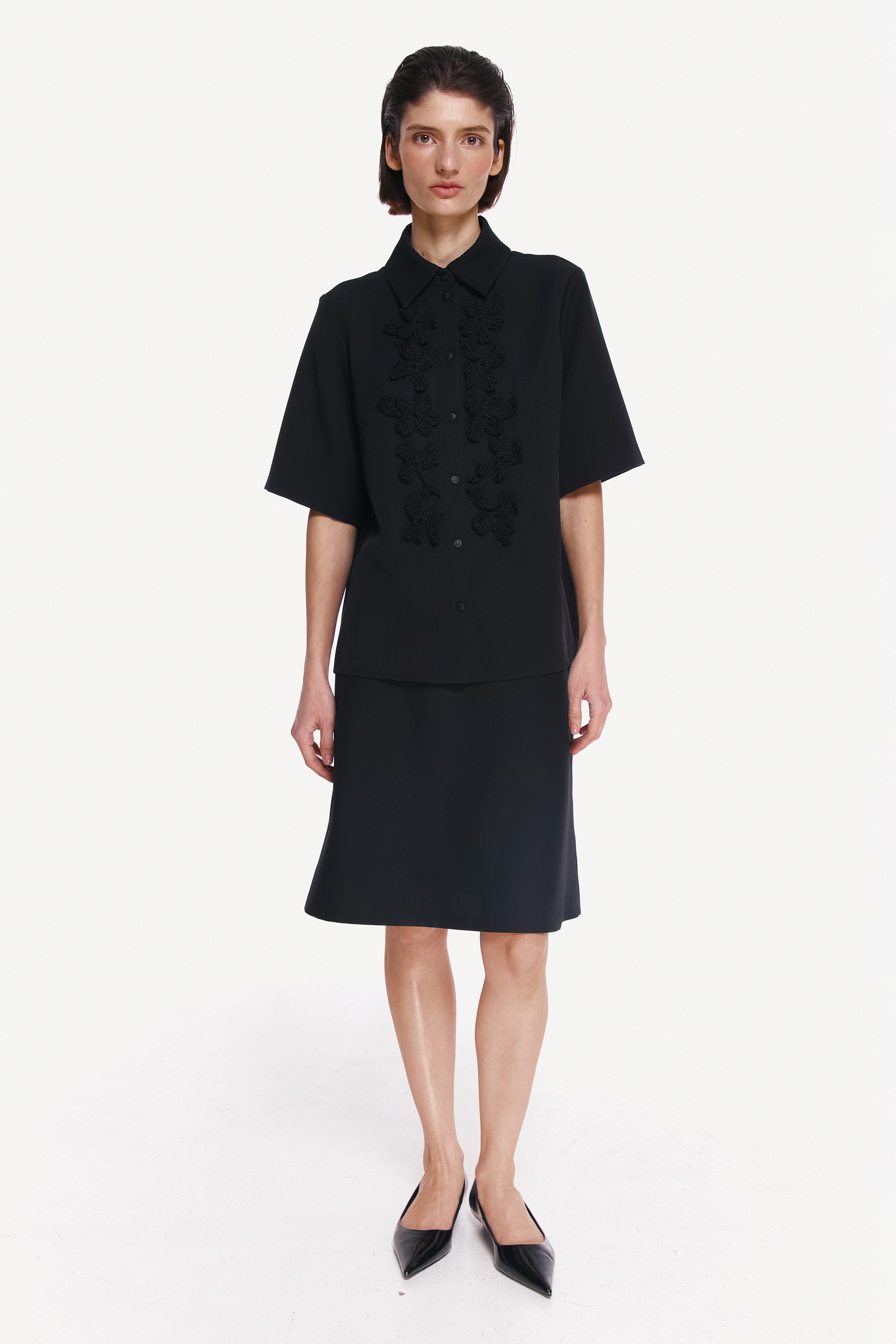 SHIRT «BLACK KVIT»