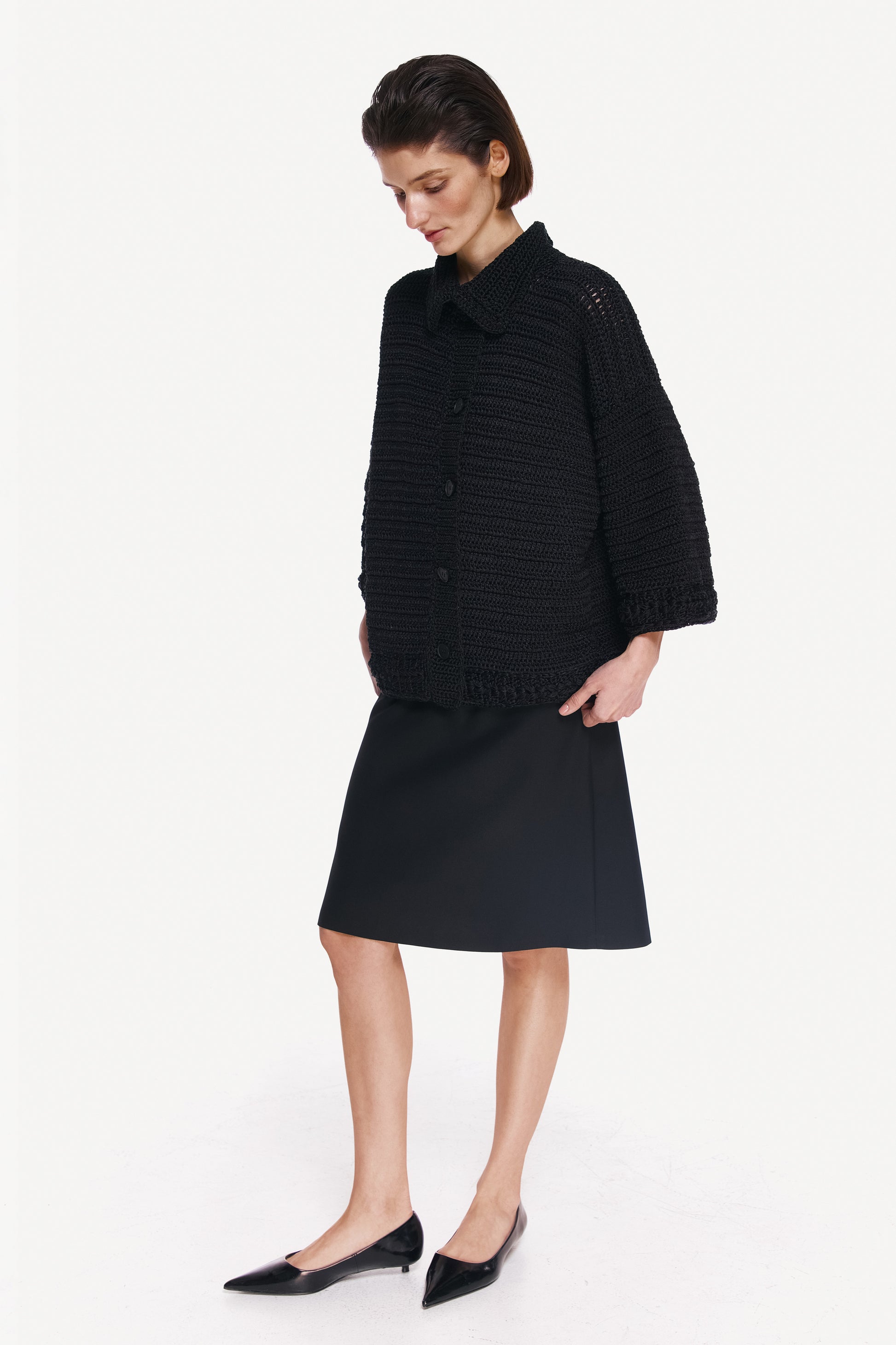 HANDMADE KNITTED SHIRT «KOSSA»