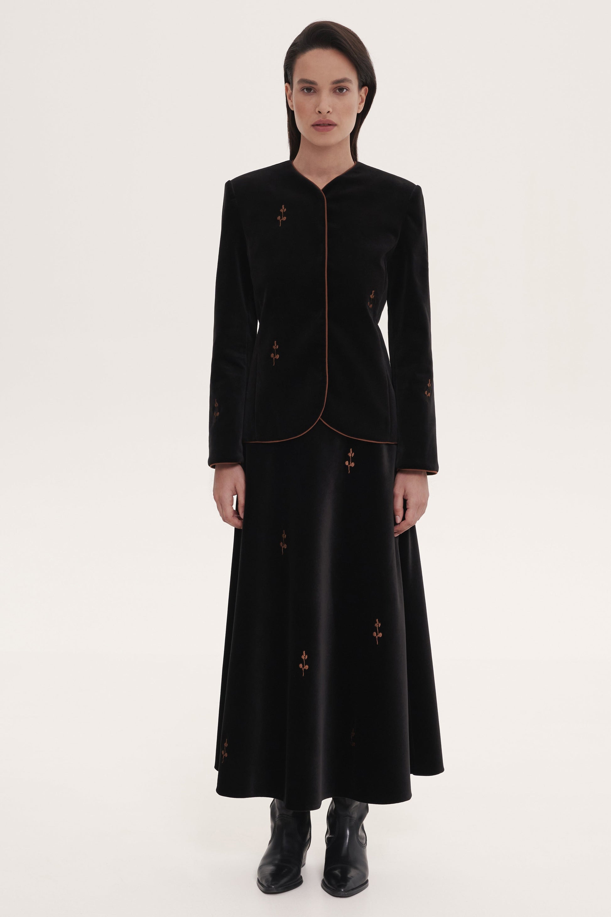 Black “Rose” Jacket