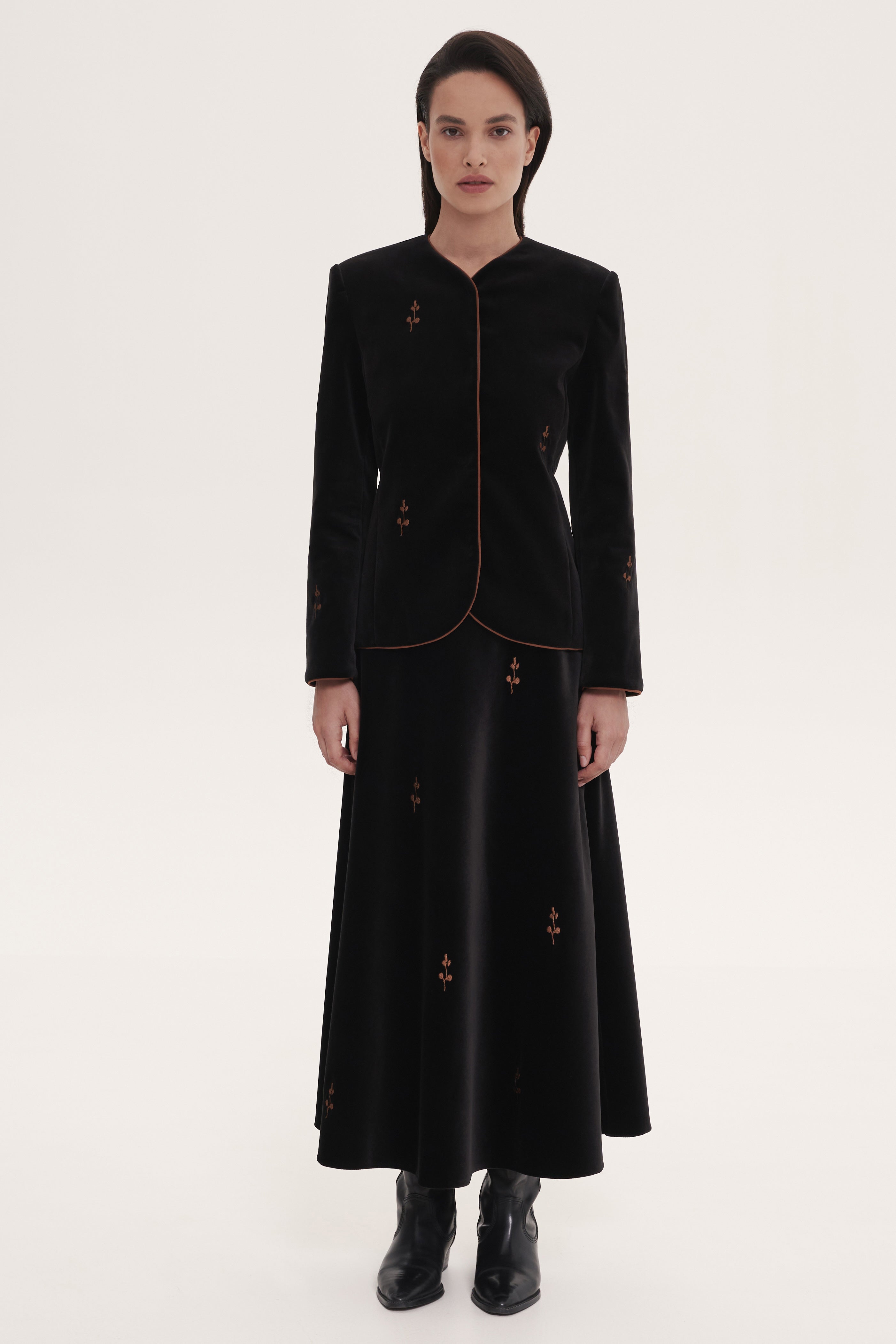 Black “Rose” Jacket