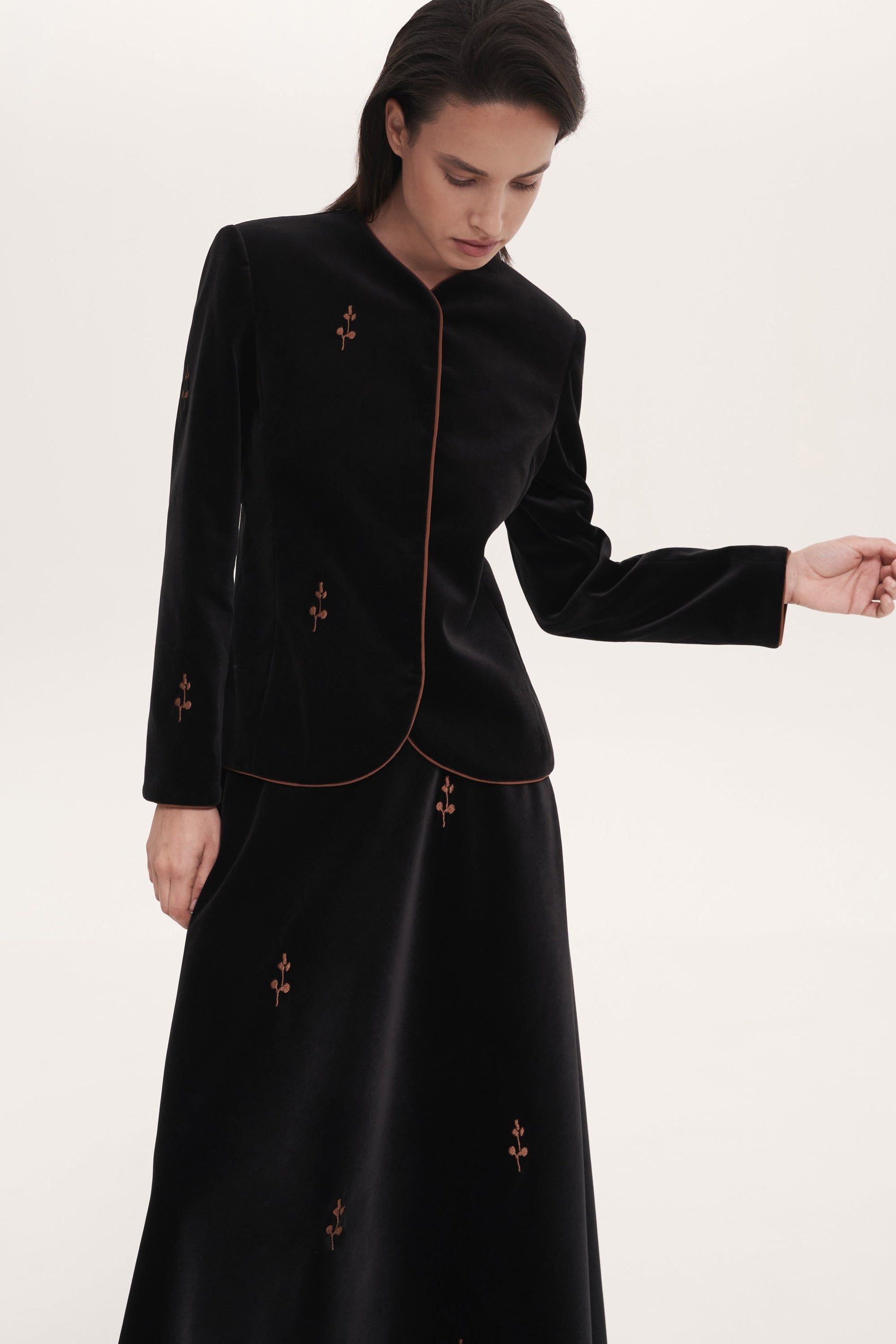 Black “Rose” Jacket