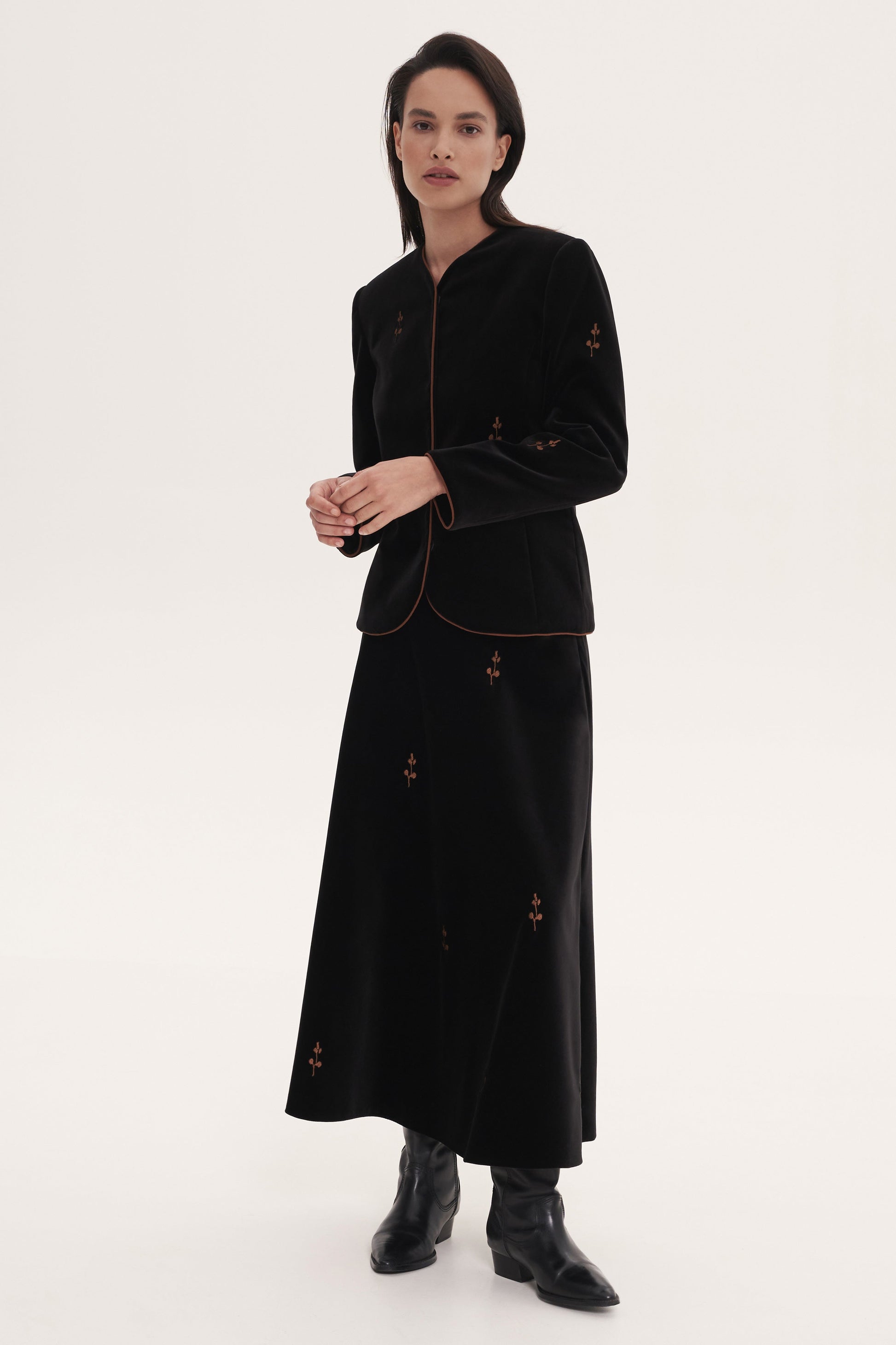 Black “Rose” Jacket