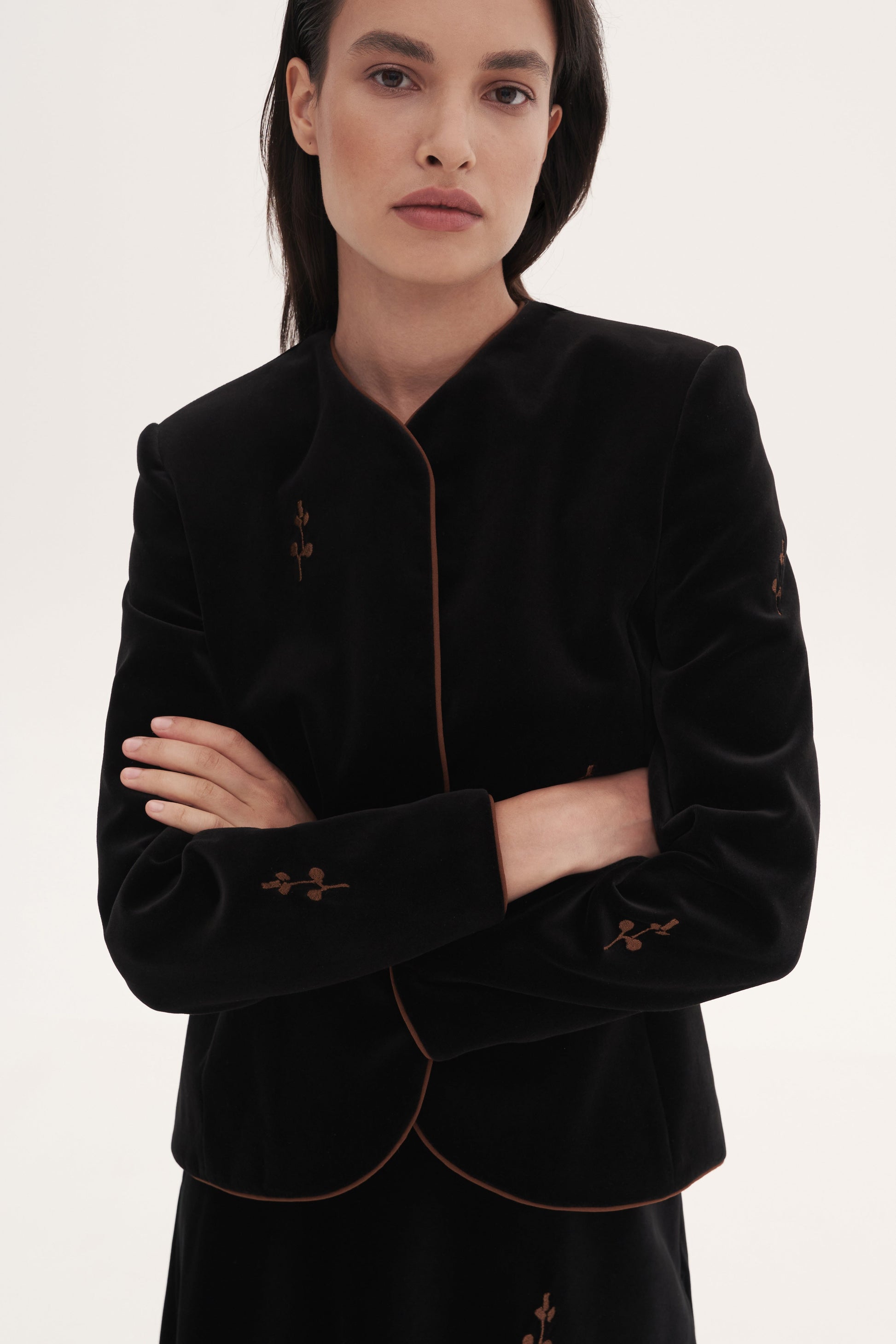 Black “Rose” Jacket