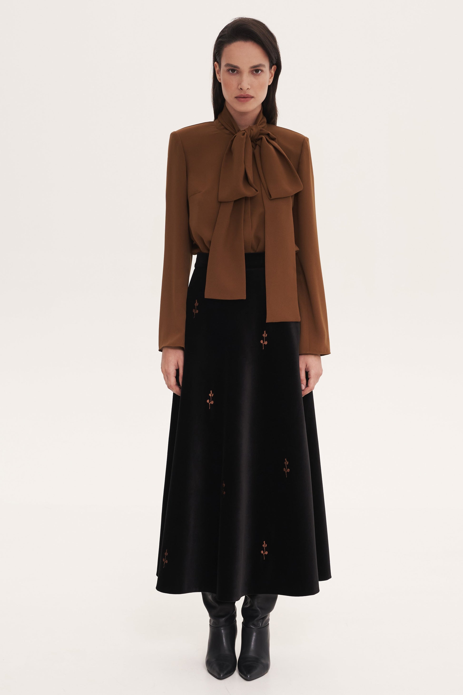 Brown Blouse