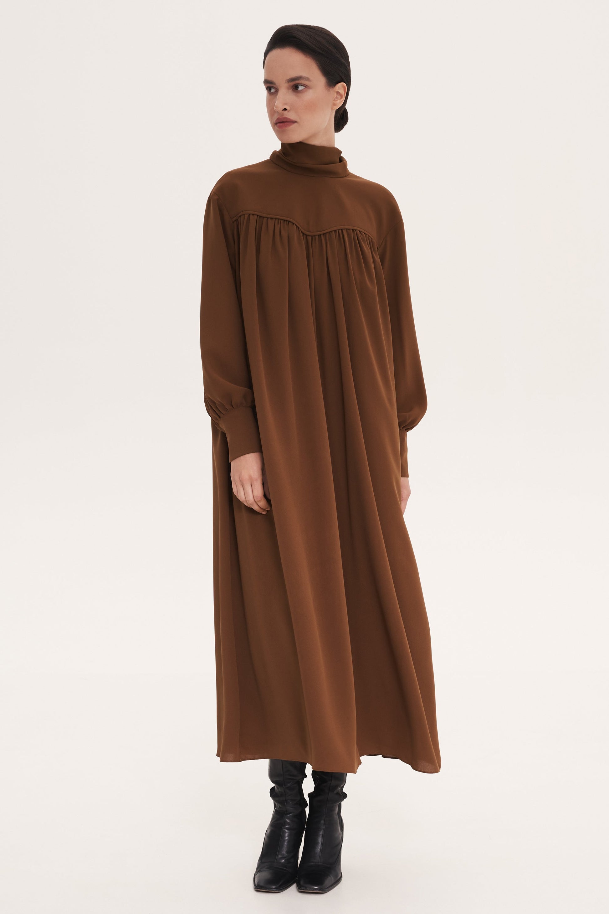 Brown Dress