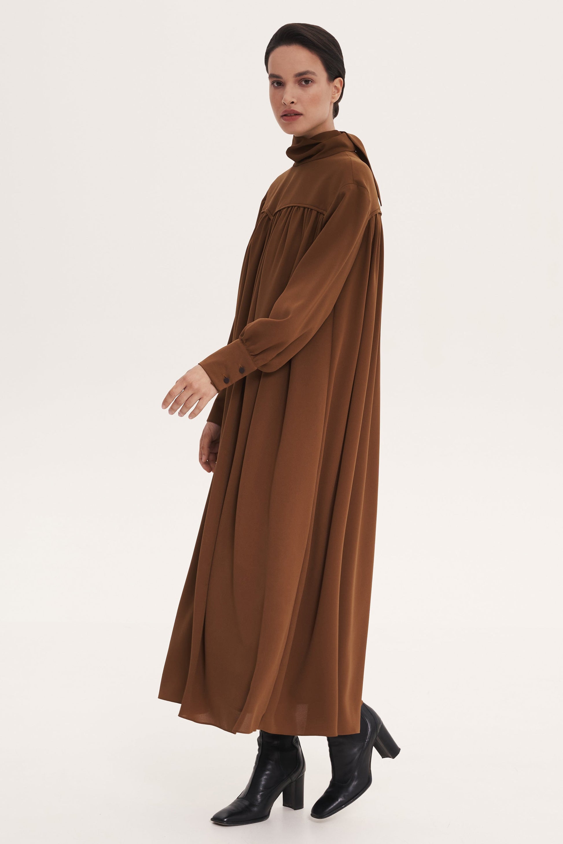 Brown Dress