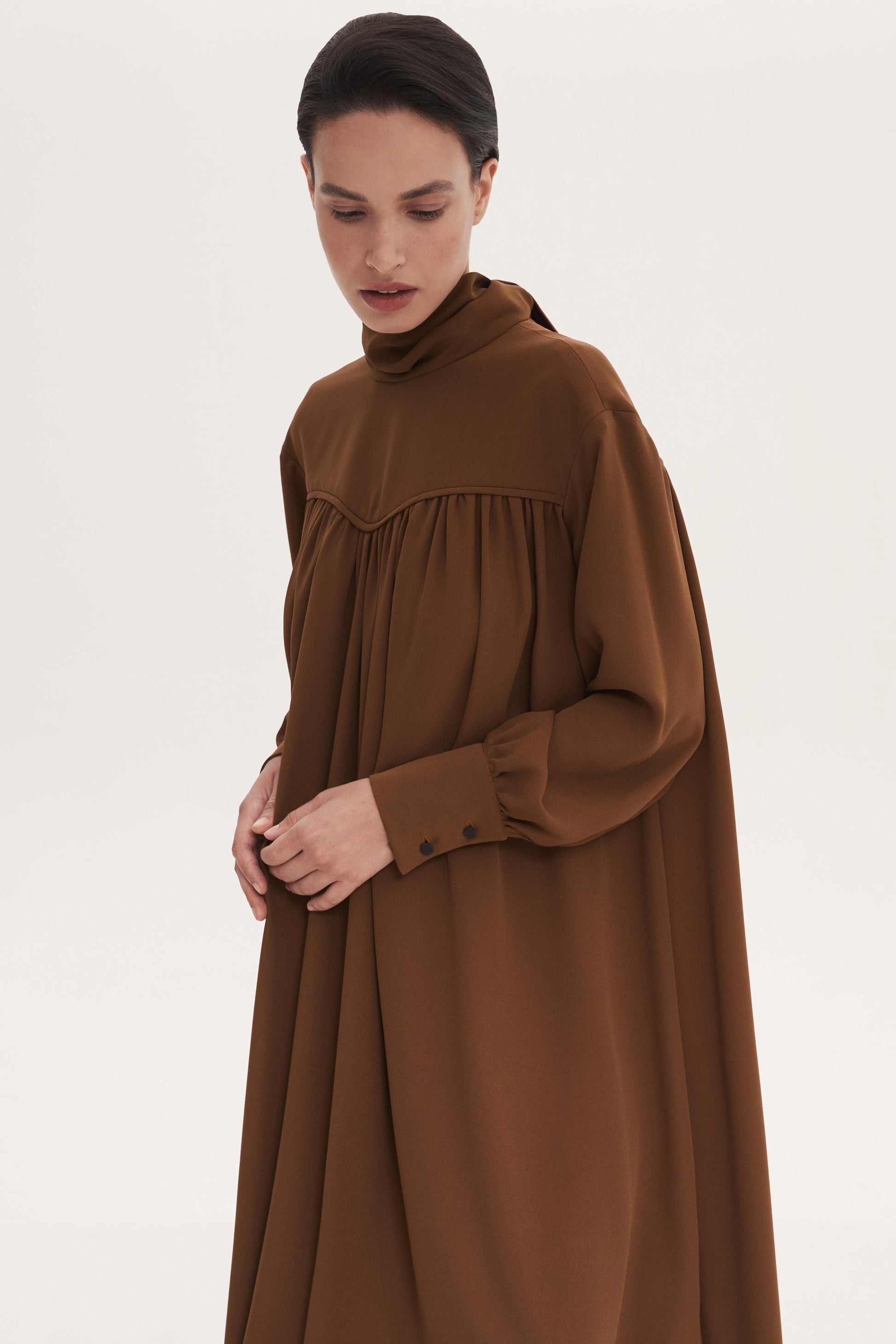 Brown Dress