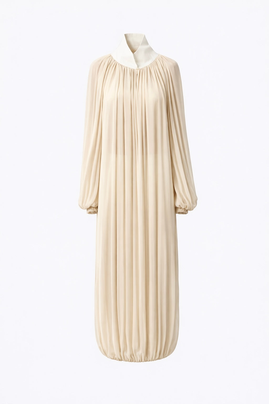 Silk Veil Dress