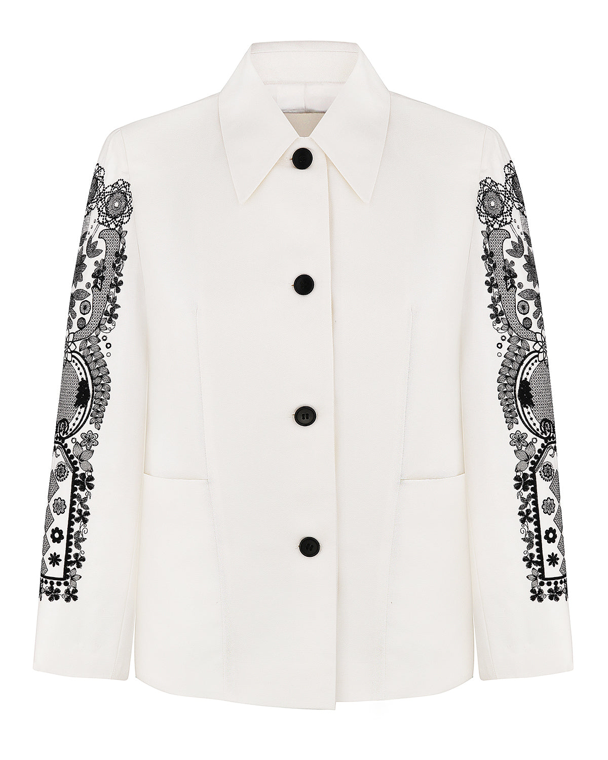 JACKET WITH ORNAMENT