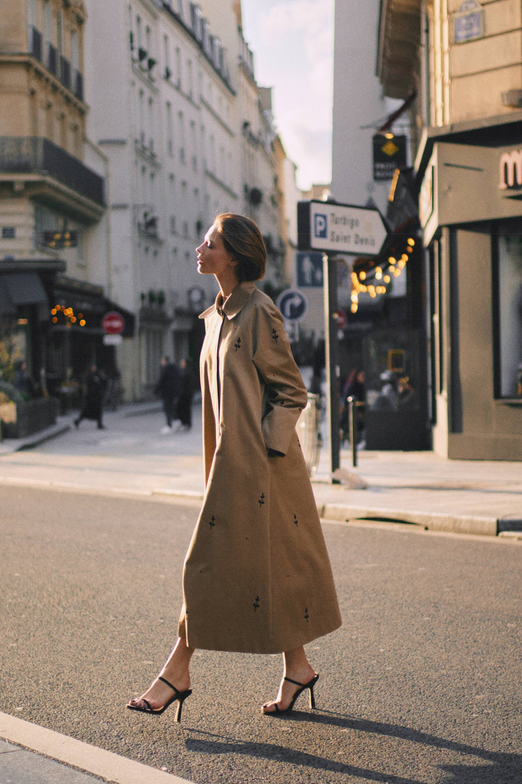 Beige Trench Coat