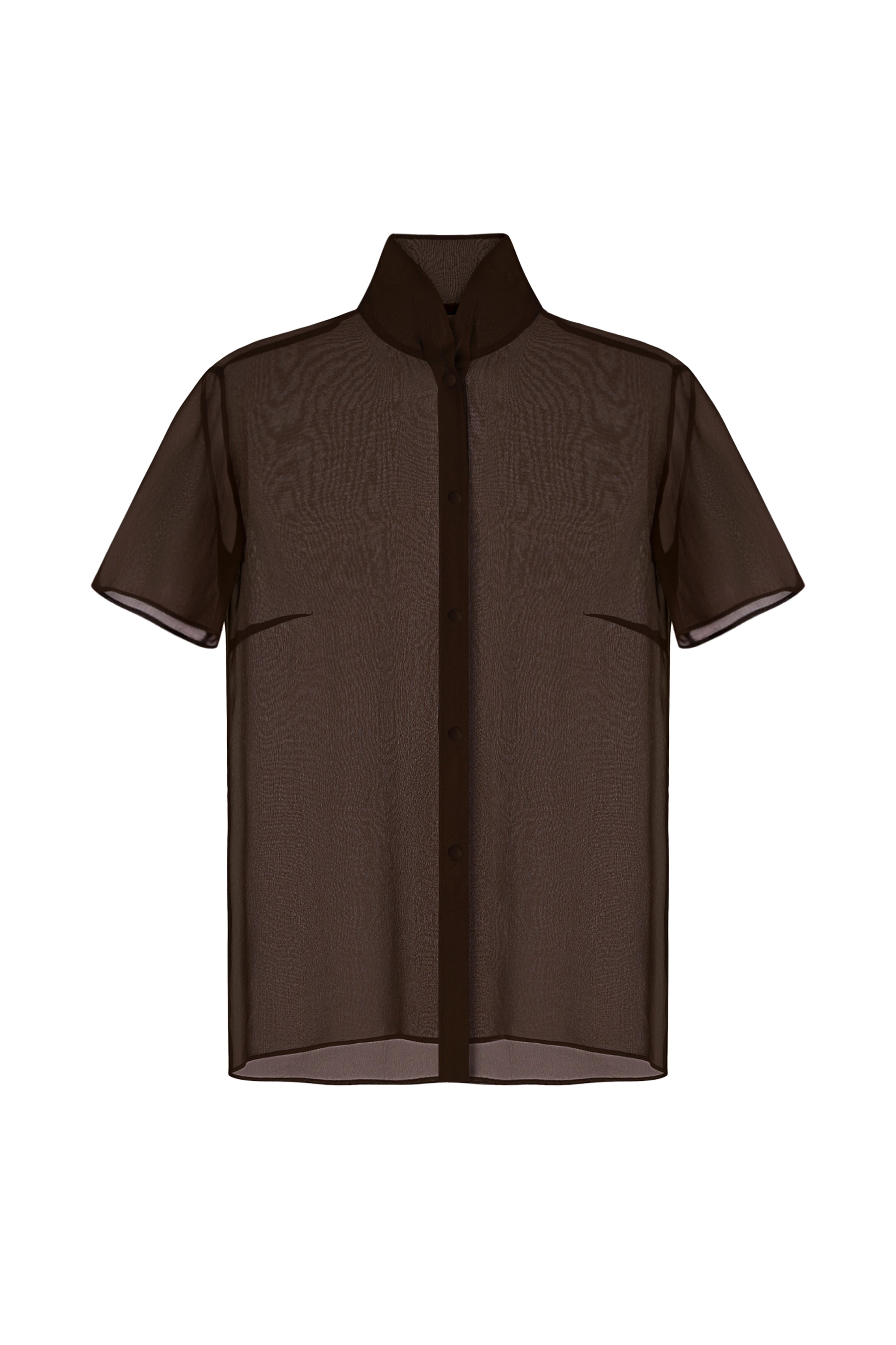 Brown Silence Blouse