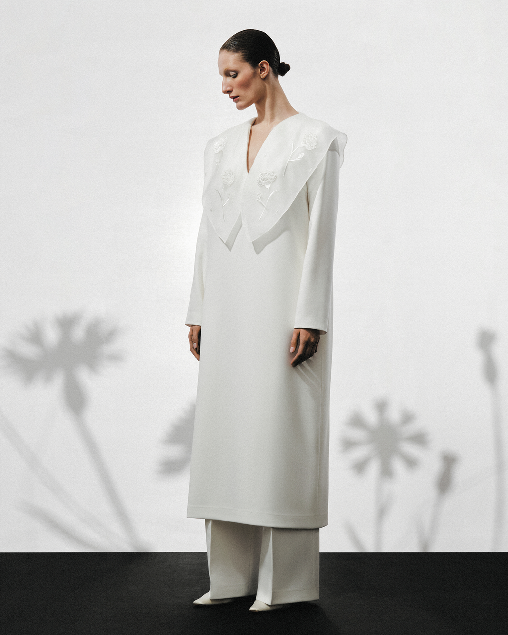 Milk dress “Bluebottle”