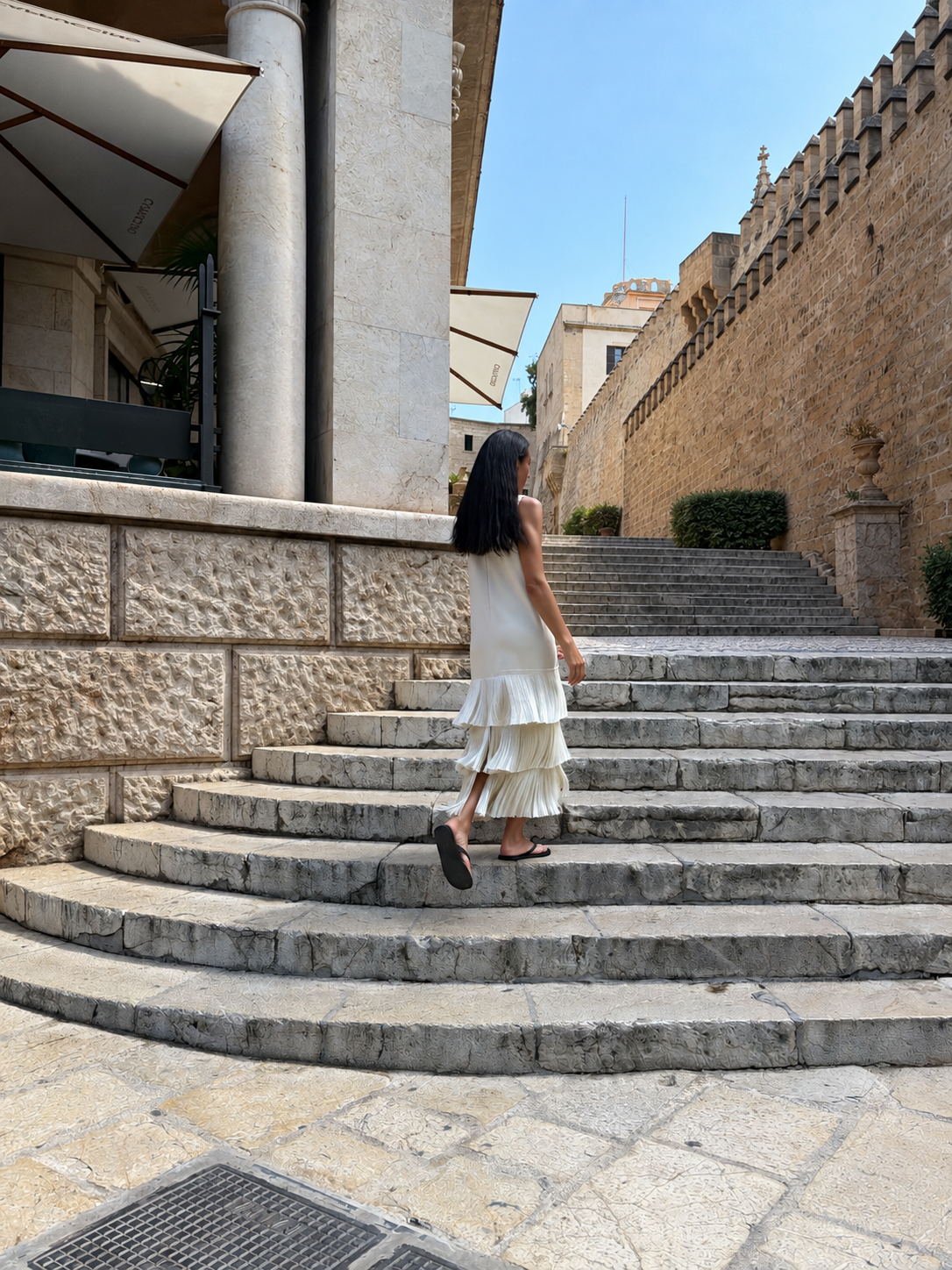 Ivory Bakhroma Dress