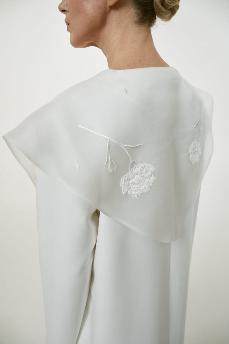 Milk dress “Bluedottle”