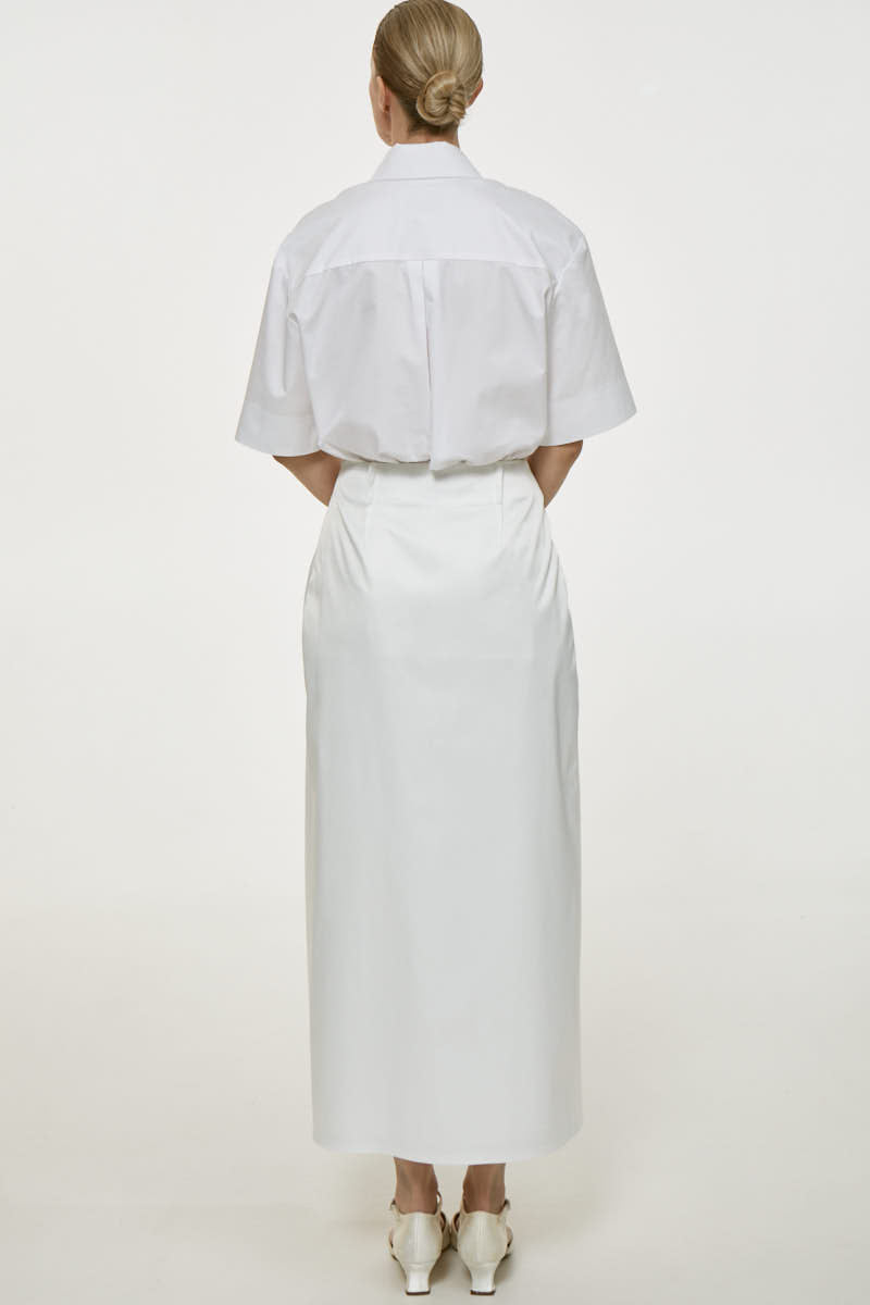 White skirt