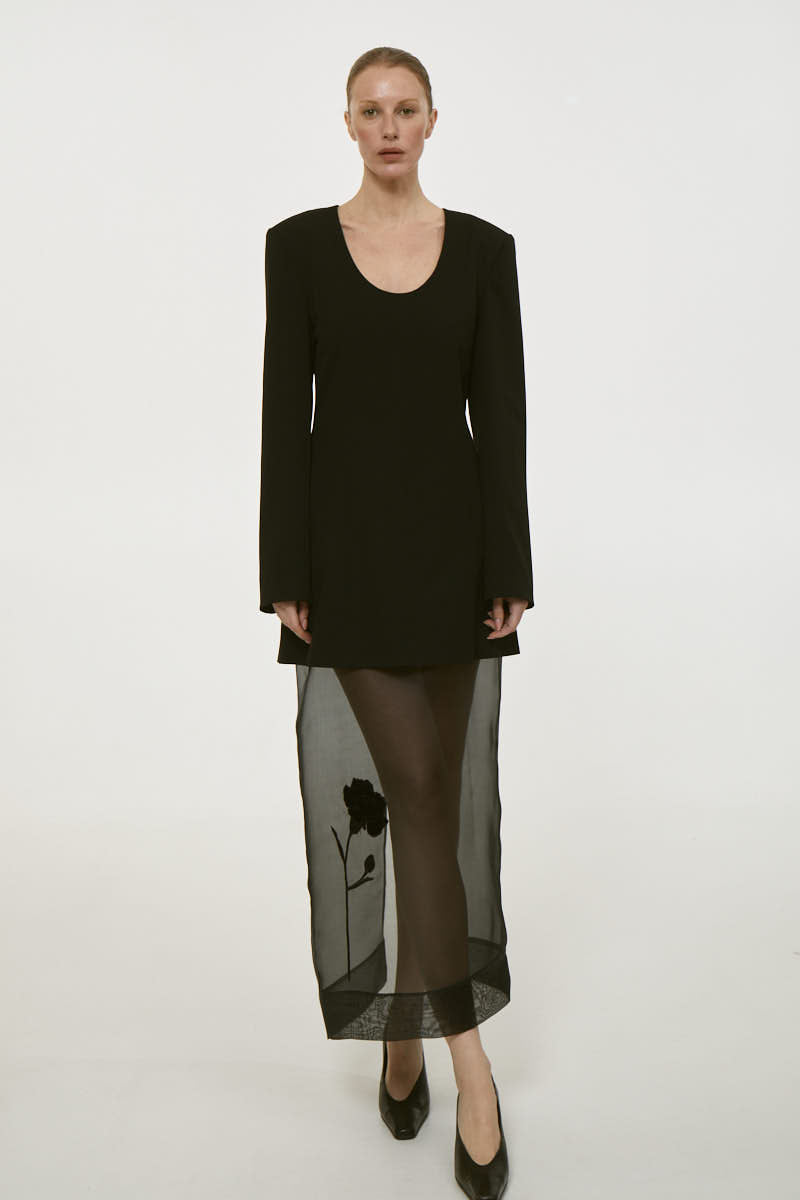 Naked skirt “Bluebottle”