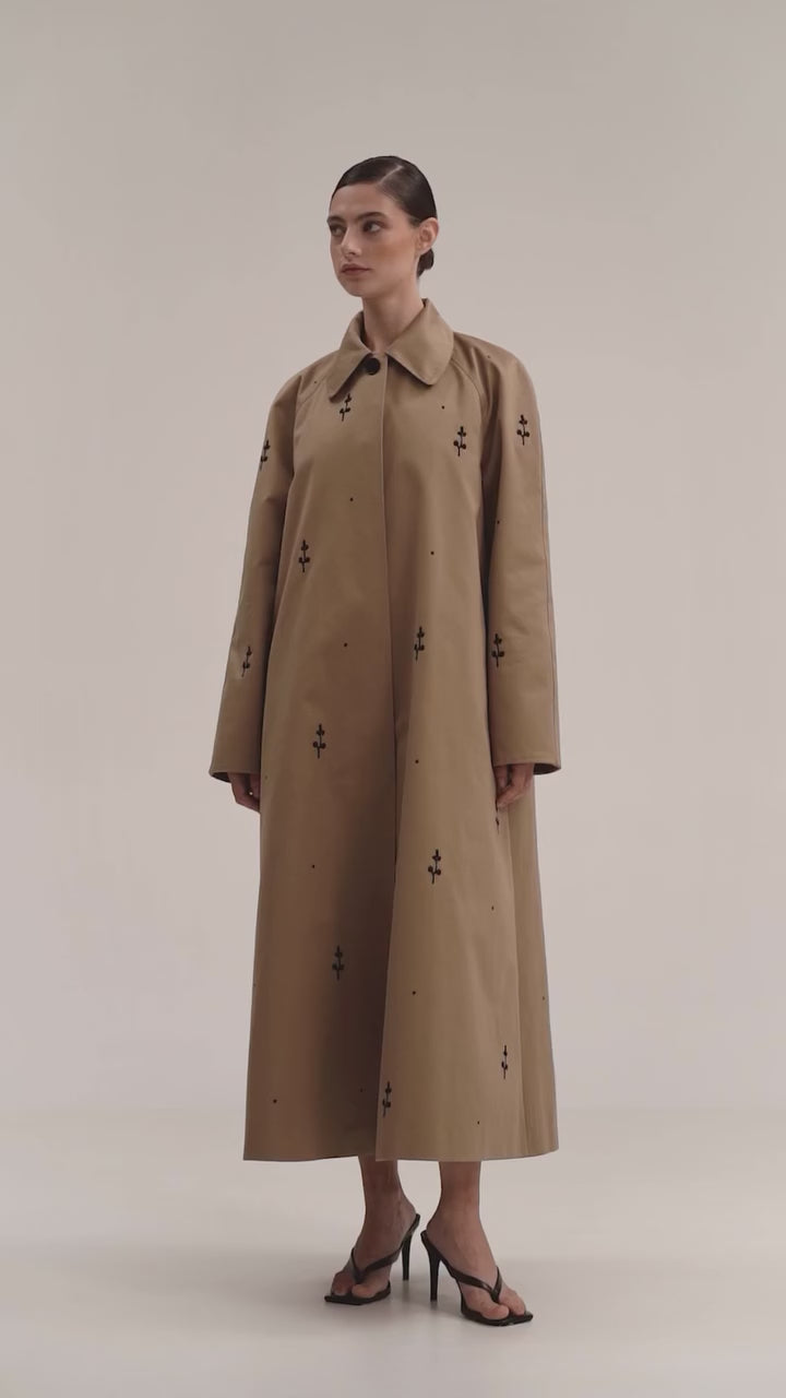 Beige Trench Coat